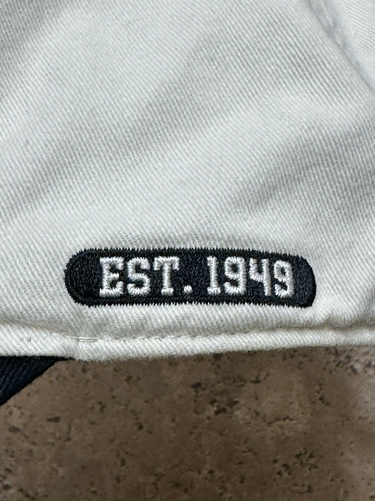 Adidas Adidas Originals Adjustable Hat Cream Est 1949 Three Stripes Size ONE SIZE - 4 Thumbnail