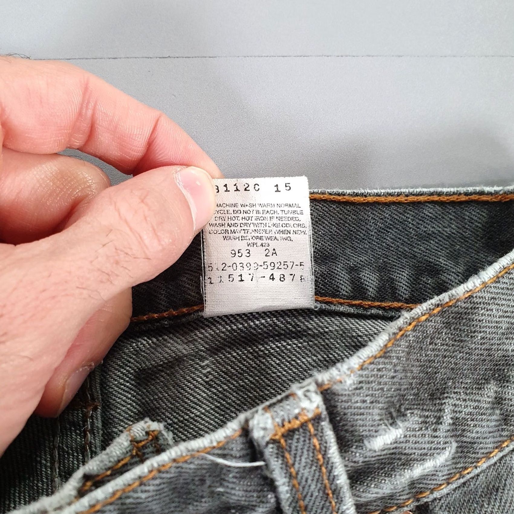 Levi's VINTAGE Levi's 517 Womens Jeans Bootcut Denim Grey W27 L32 Slim Rise Mid Womens Jeans 90s USA Made Mens? Size 27" / US 4 / IT 40 - 6 Thumbnail