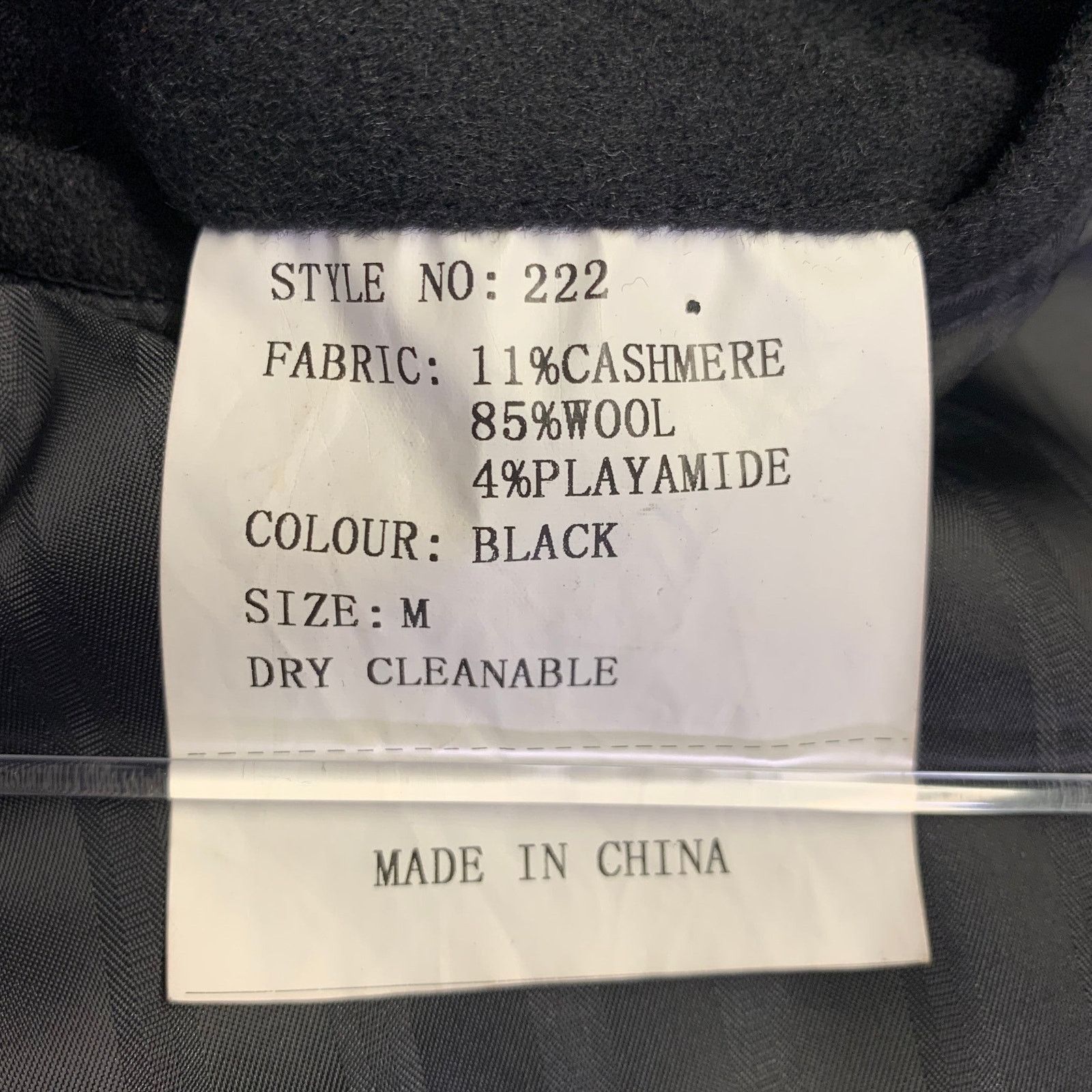 Other MARTELLO Black Wool Cashmere Polyamide Buttoned Jacket Size US M / EU 48-50 / 2 - 5 Thumbnail