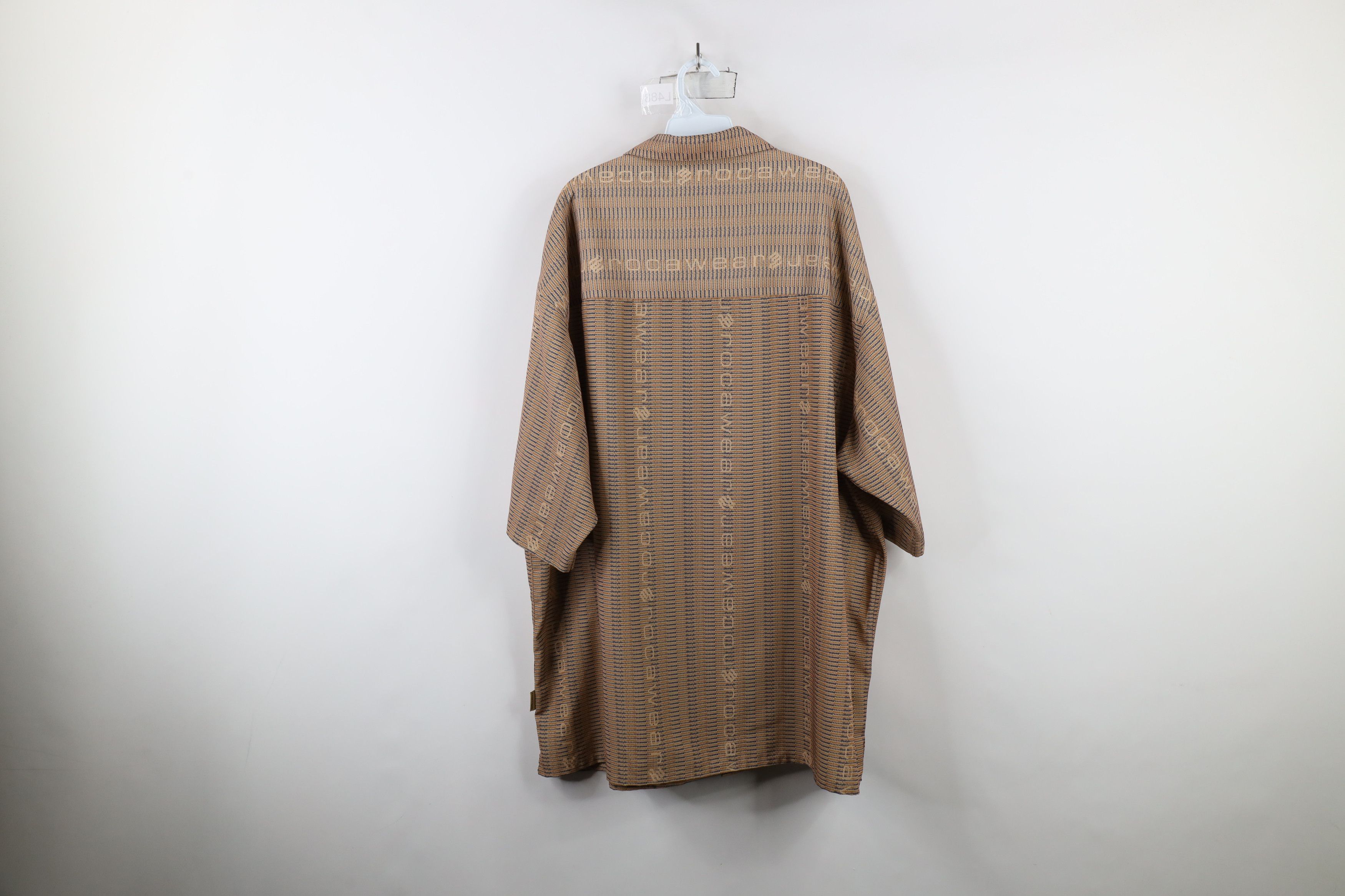 Rocawear × Vintage Vintage 90s Y2K Rocawear Baggy Fit Short Sleeve Button Shirt Size US XXL / EU 58 / 5 - 12 Thumbnail