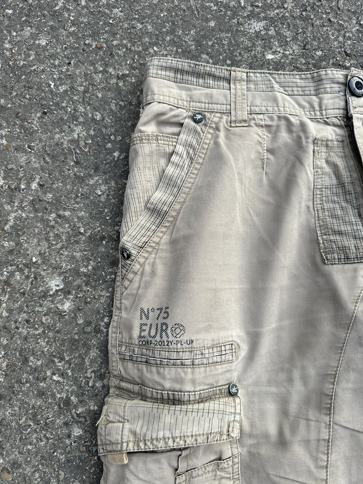 Vintage Vintage Military Сargo Shorts Size US 34 / EU 50 - 5 Thumbnail