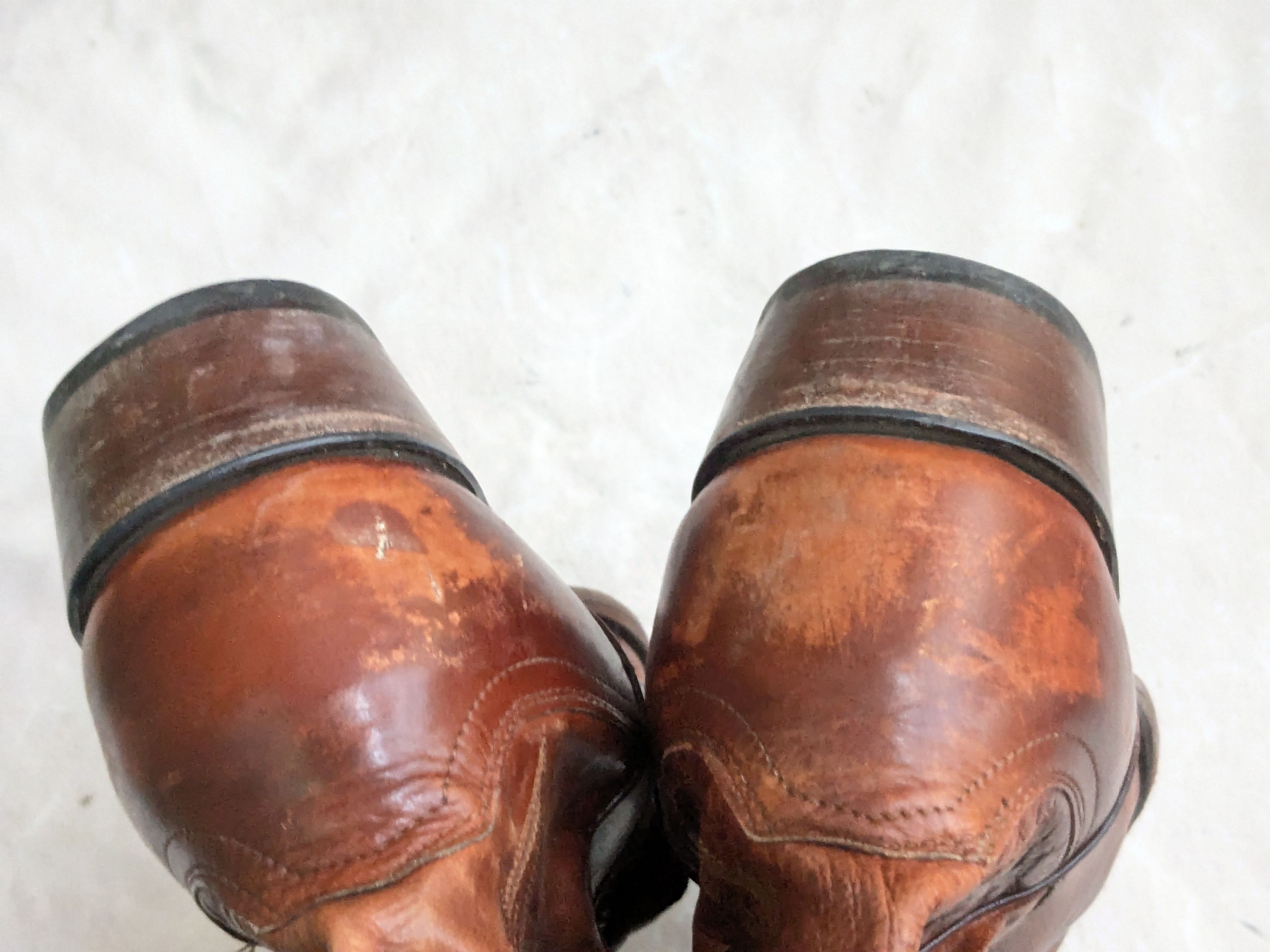 Lucchese Lucchese Cowboy Boots Brown Leather 14 D USA Size US 14 / EU 47 - 10 Thumbnail