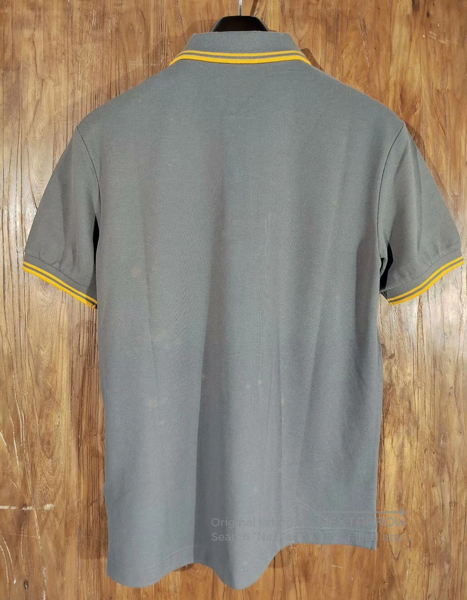 Prada Gray Embroidered Leopard Polo Shirt. Size US S / EU 44-46 / 1 - 2 Thumbnail