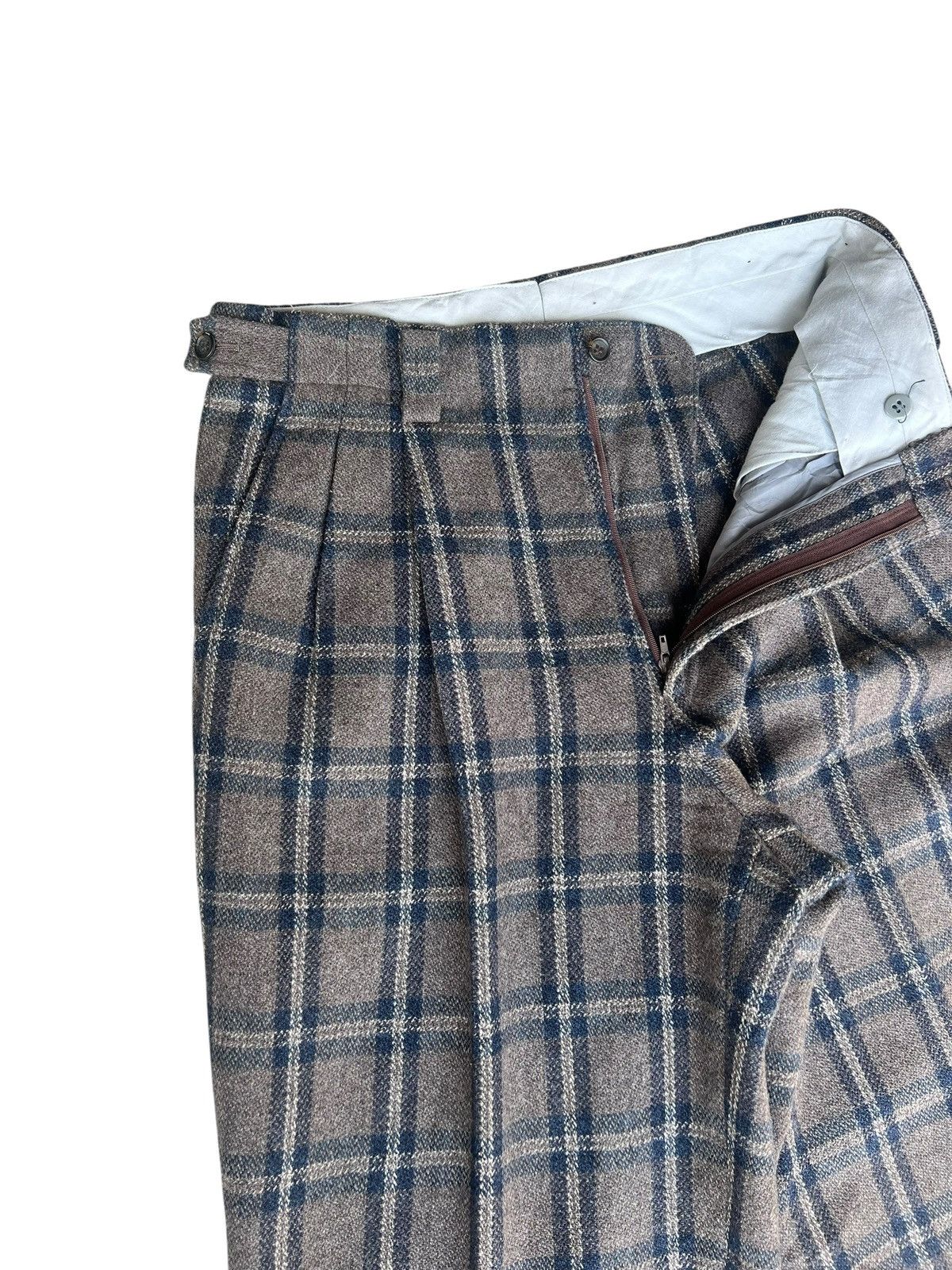 PPFM Vintage 90s PPFM Japan Thick Wool Baggy Work Trouser Pant Size US 31 - 8 Thumbnail