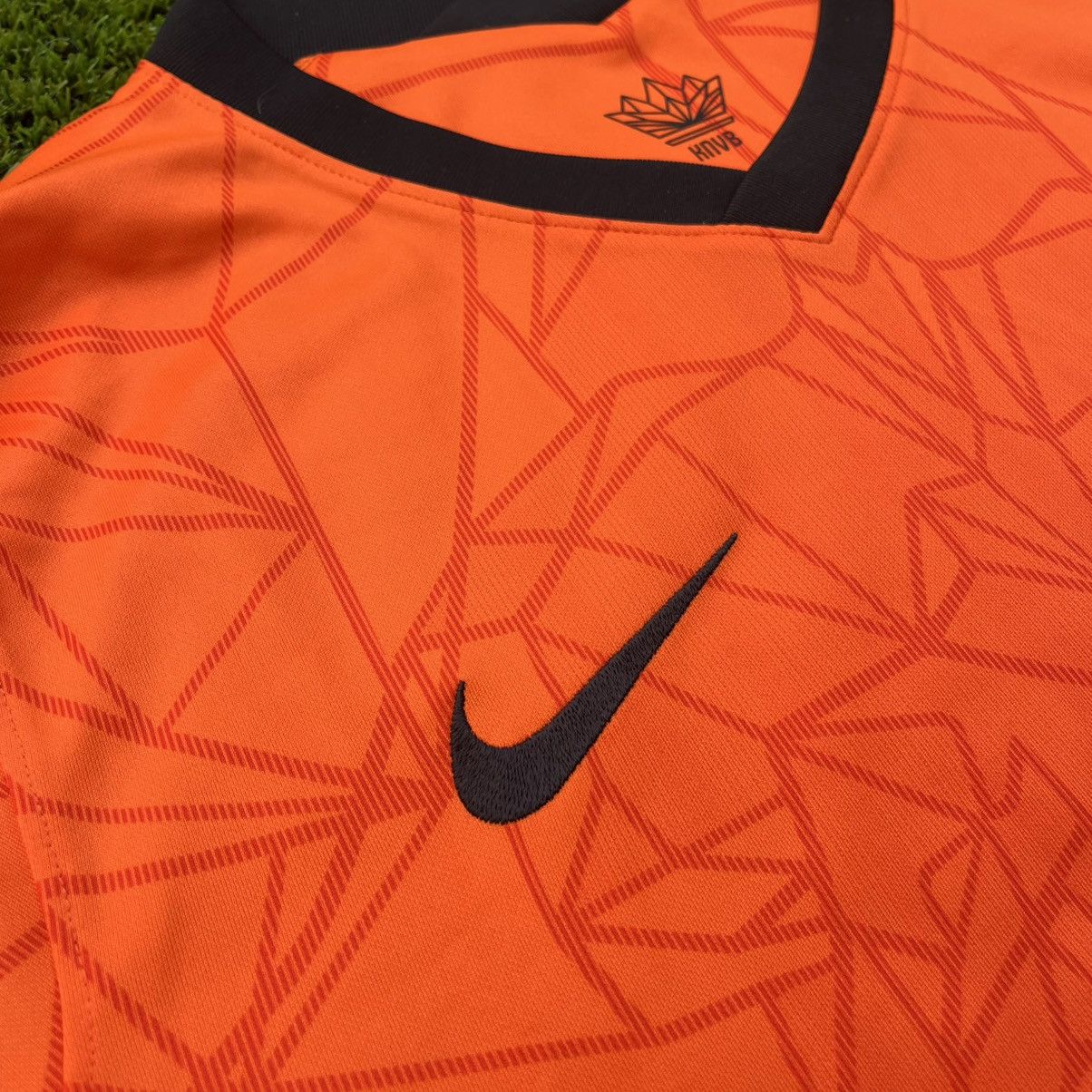 Nike Netherlands 2020-22 Home Jersey Nike Football Soccer Vintage Size US L / EU 52-54 / 3 - 7 Thumbnail