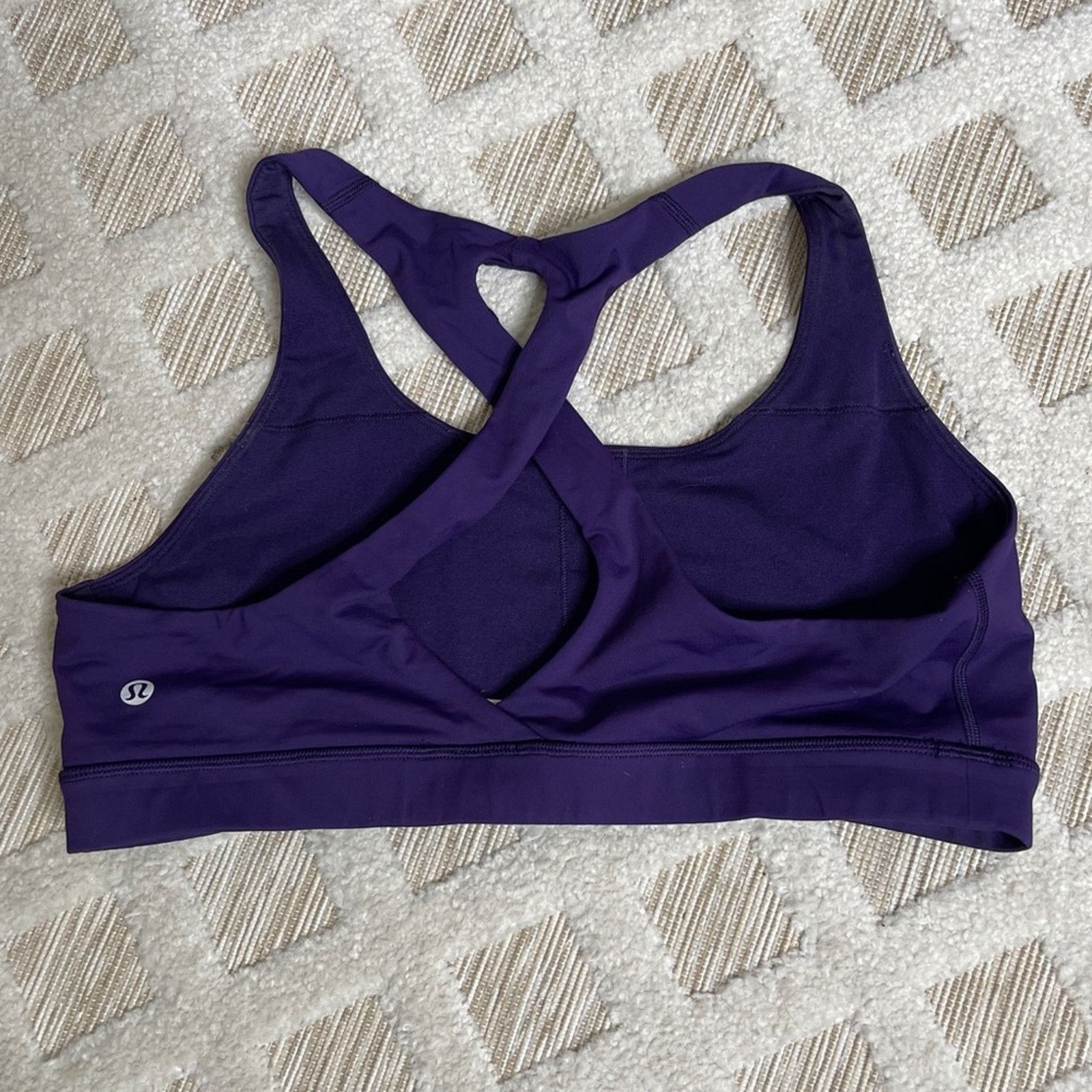 Lululemon Lululemon Time To Sweat Sports Bra Purple Size 8 Size ONE SIZE - 3 Thumbnail