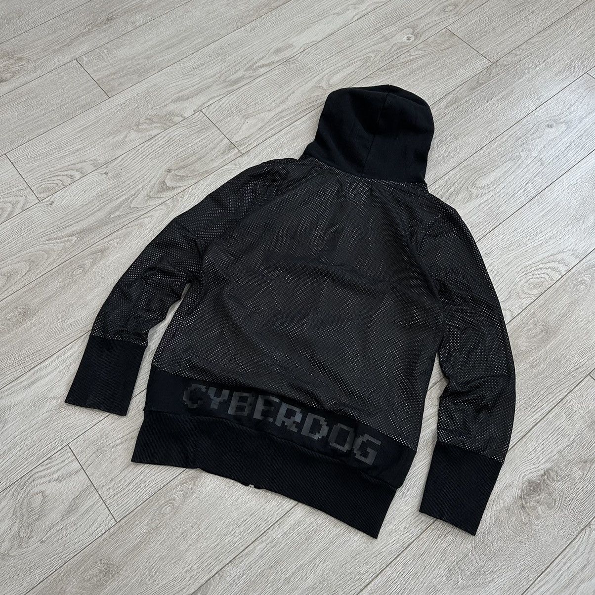 Japanese Brand Cyberdog Rare Mesh Back Logo Hoodie Size US M / EU 48-50 / 2 - 9 Thumbnail