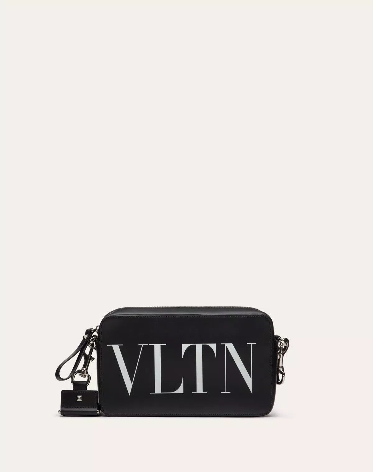Valentino oc11z0725 Size: OS/ Leather Crossbody Bag in Black Size ONE SIZE - 1 Thumbnail