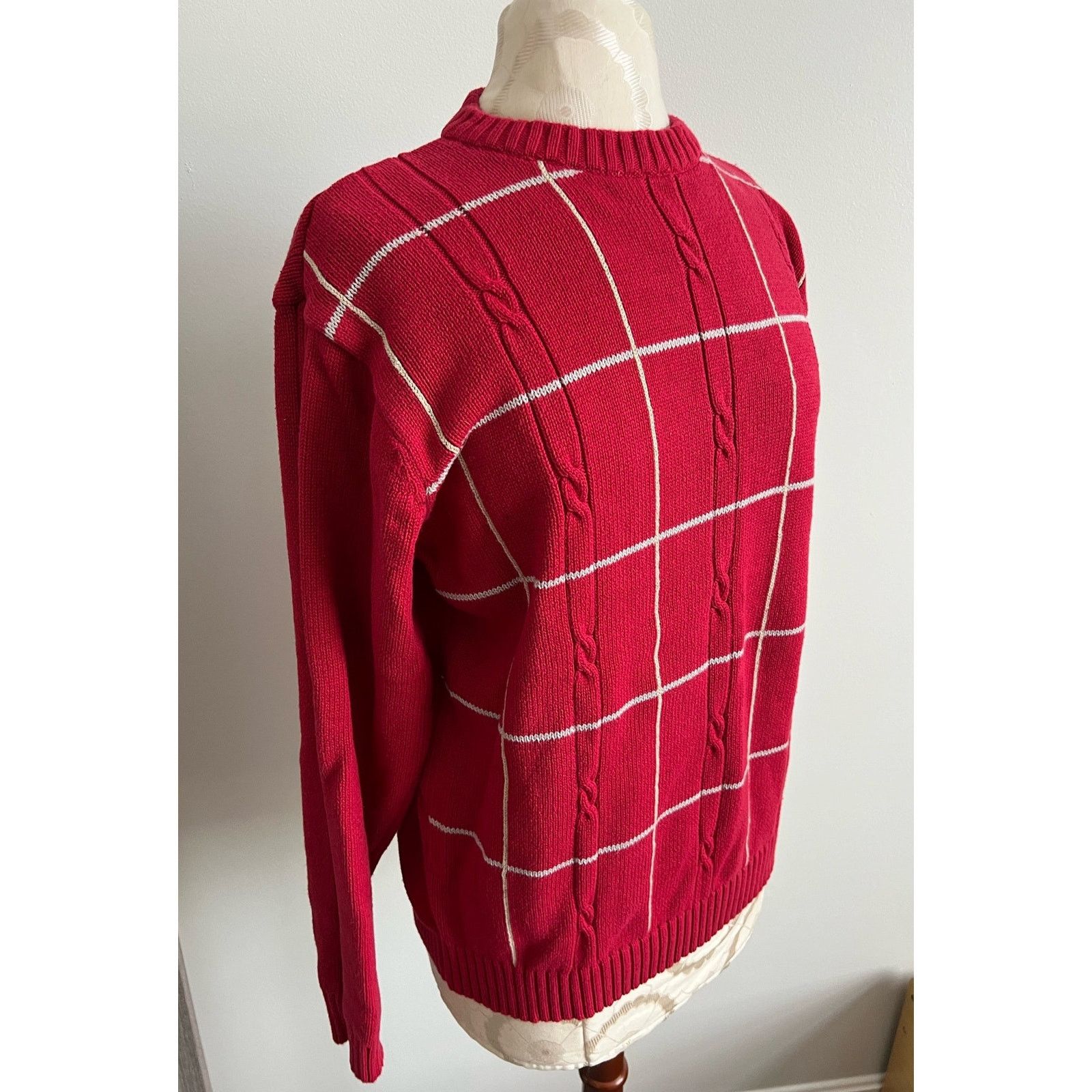 Haggar Haggar Classic Knit Crewneck Sweater Men's Large Size US L / EU 52-54 / 3 - 2 Thumbnail