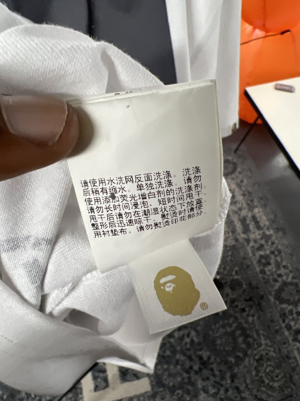 Bape Overprinted Ape Head Tee Size US XXL / EU 58 / 5 - 4 Thumbnail