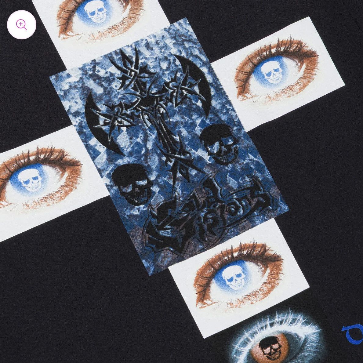 Drain Gang Bladee Cold Visions Black 32 T Shirt Size US L / EU 52-54 / 3 - 4 Thumbnail