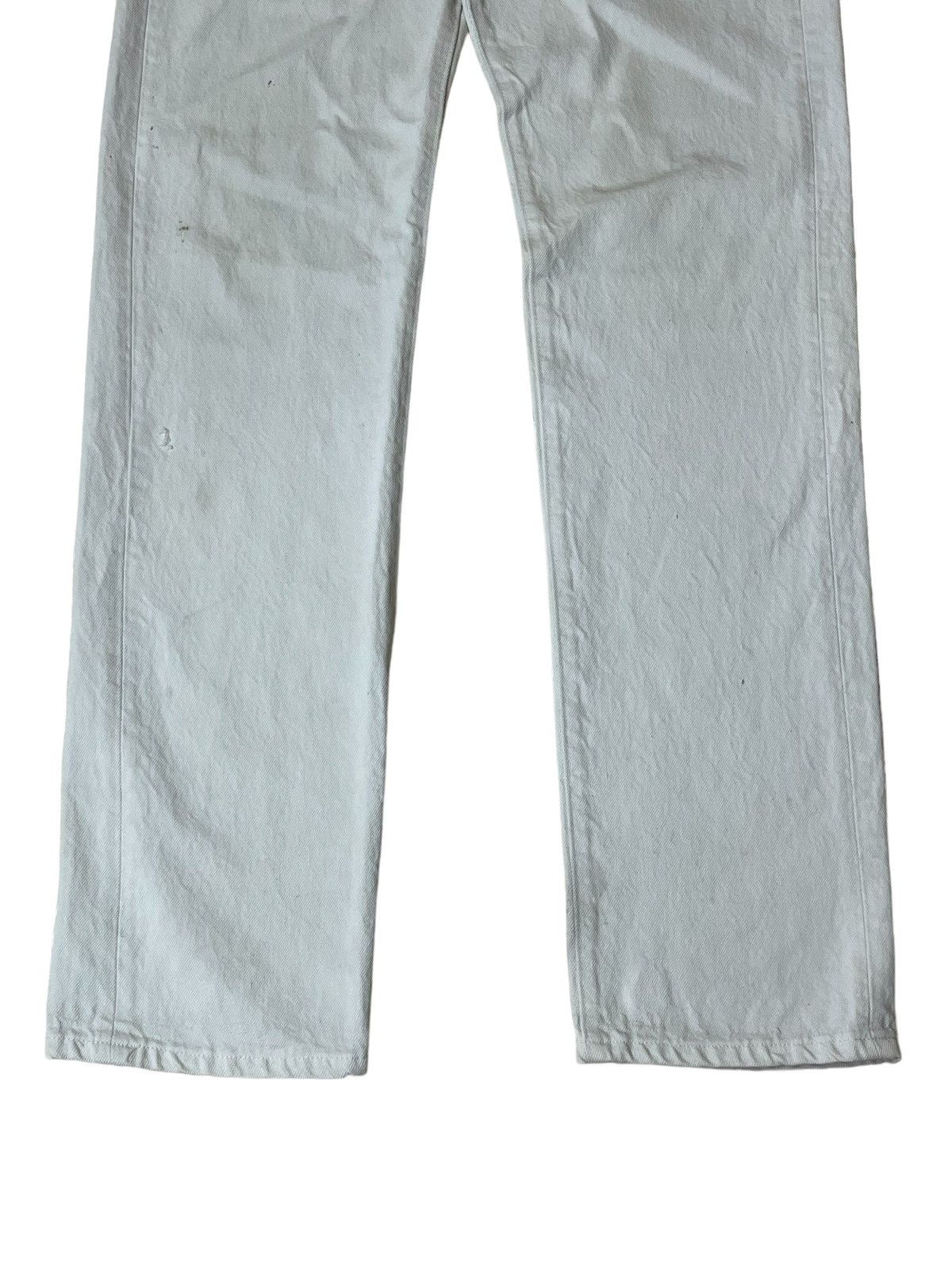 Levi's VINTAGE 80s LEVI’S 501-0651 MADE IN USA WHITE JEANS Size US 29 - 3 Thumbnail