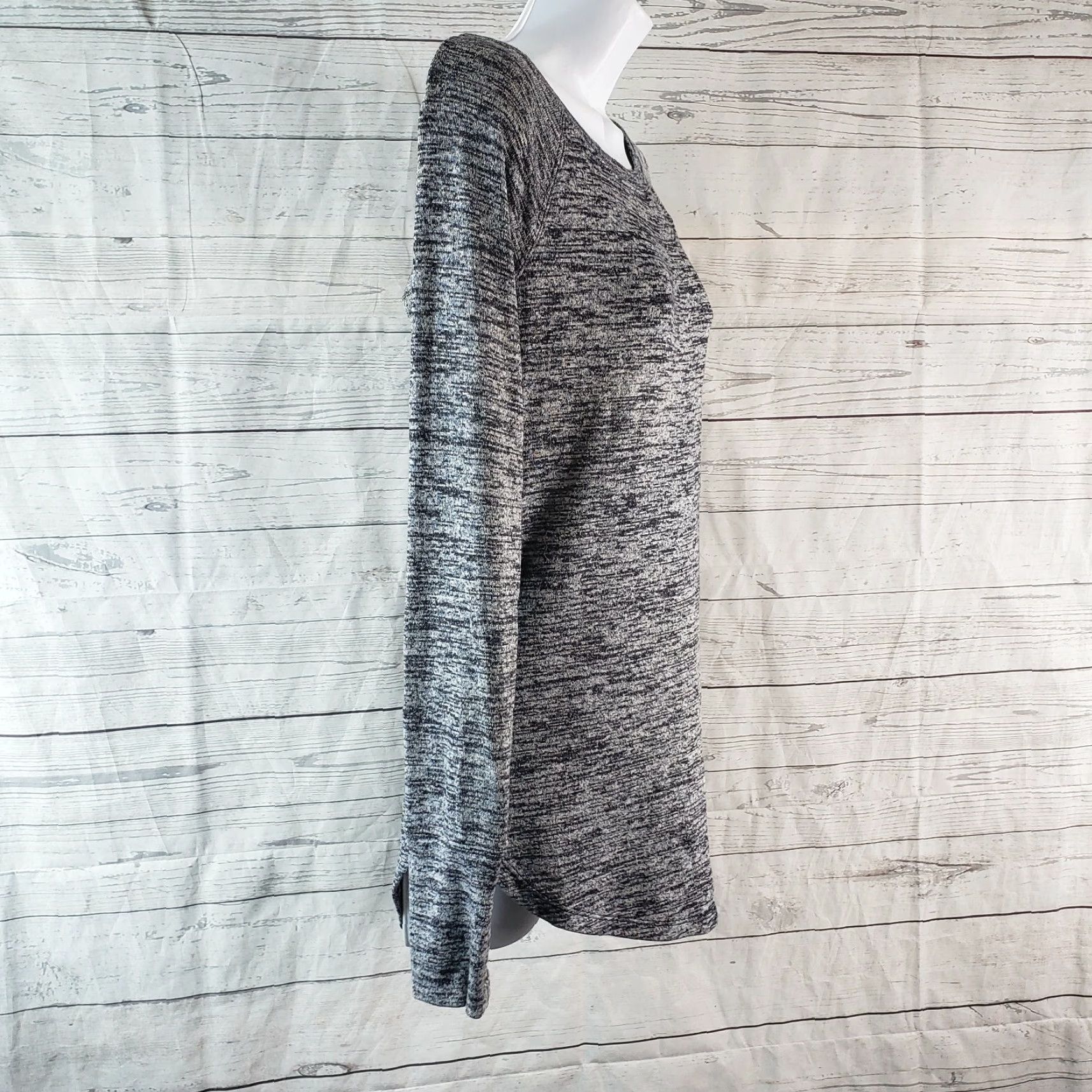 Athleta Athleta Womens Pose Marled Tunic Top 2XS Gray Long Sleeve Pullover Activewear Shirt Ladies XS? Size XXS / US 00 / IT 34 - 3 Thumbnail