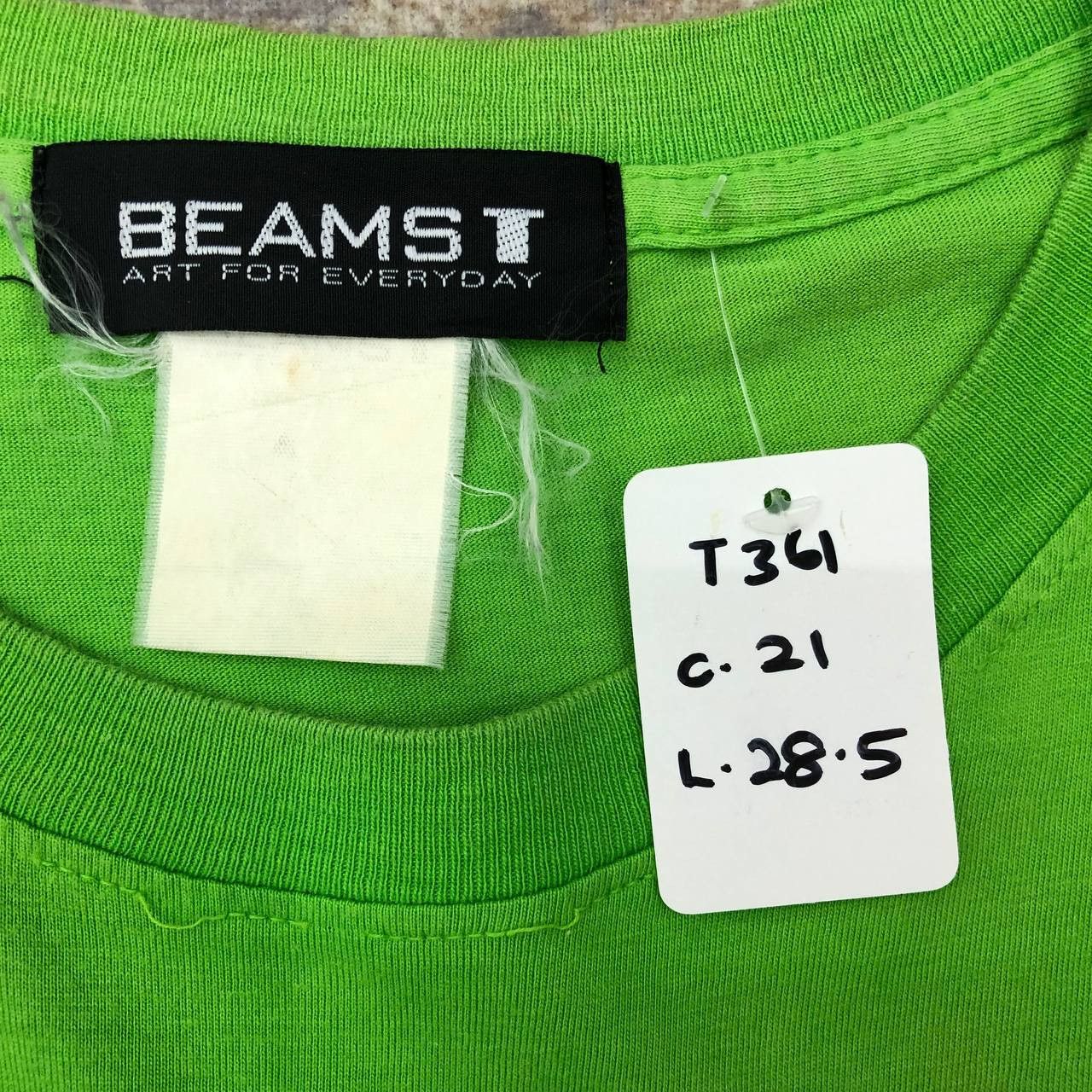 Beams Plus T361 BEAMS T ART FOR EVERYONE HUMOR TEE Size US L / EU 52-54 / 3 - 5 Thumbnail