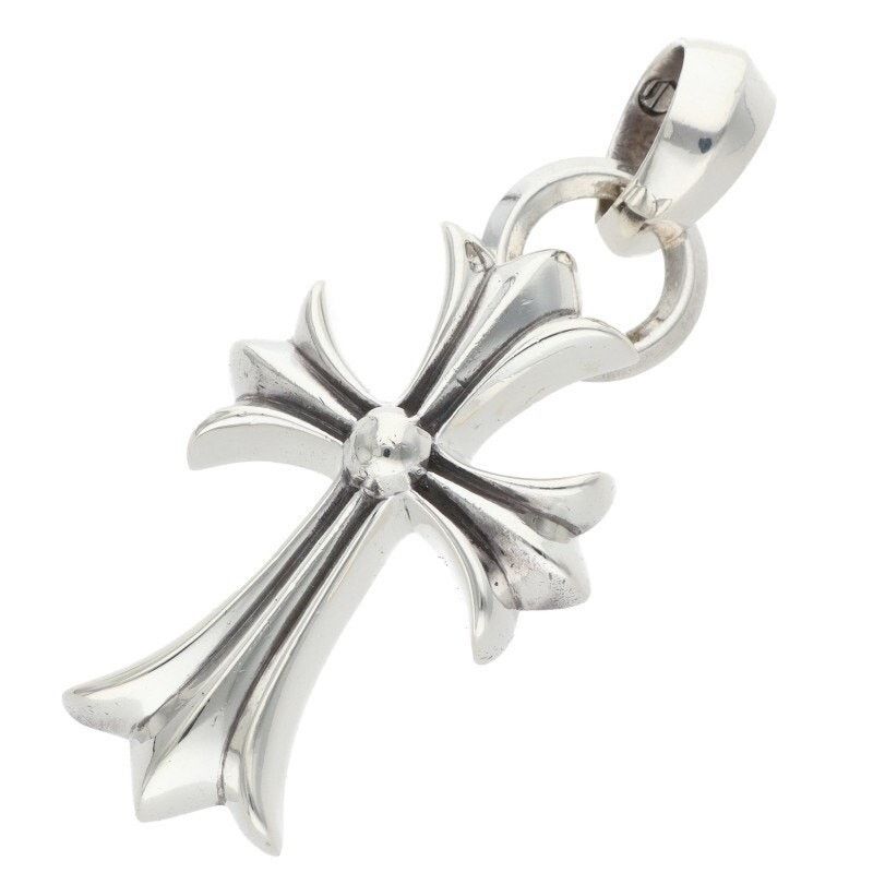 Chrome Hearts Chrome Hearts Small Cross Silver Necklace Size ONE SIZE - 1 Thumbnail