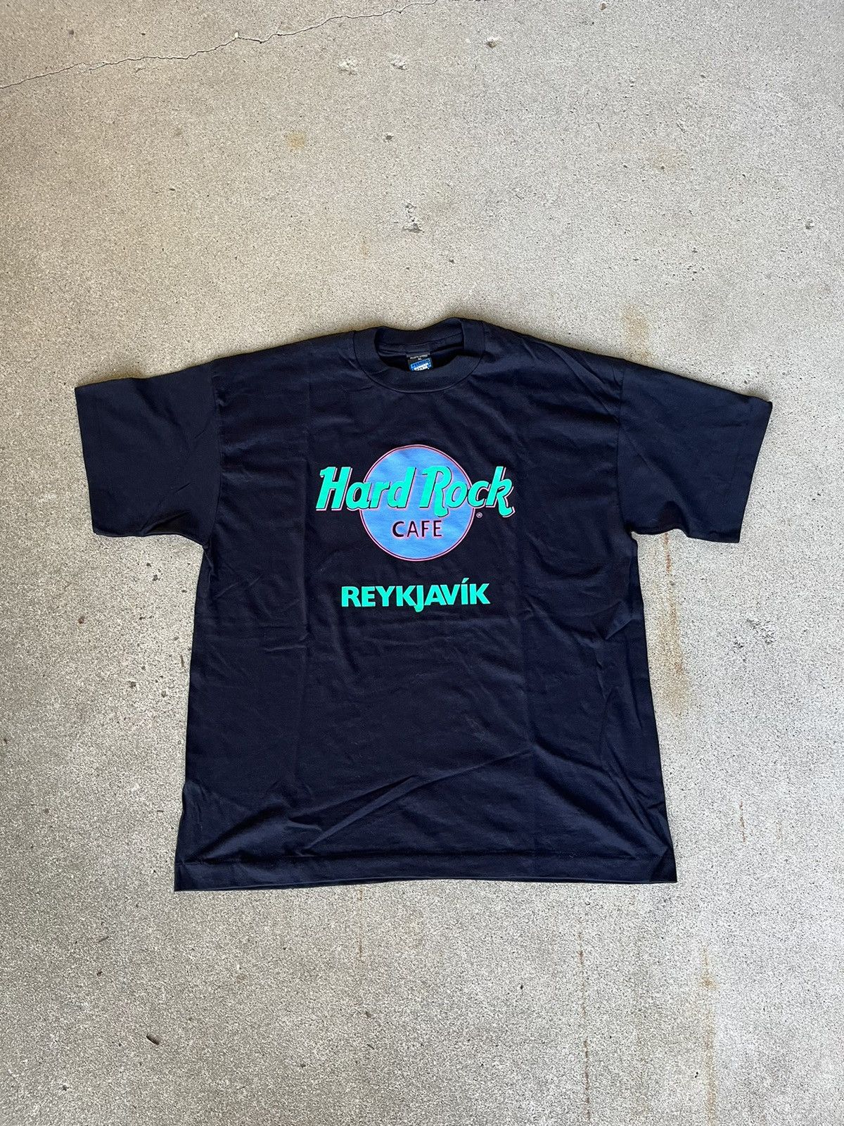 Hard Rock Cafe × Vintage Vintage Hard Rock Cafe tee Iceland rare Size US XL / EU 56 / 4 - 1 Preview