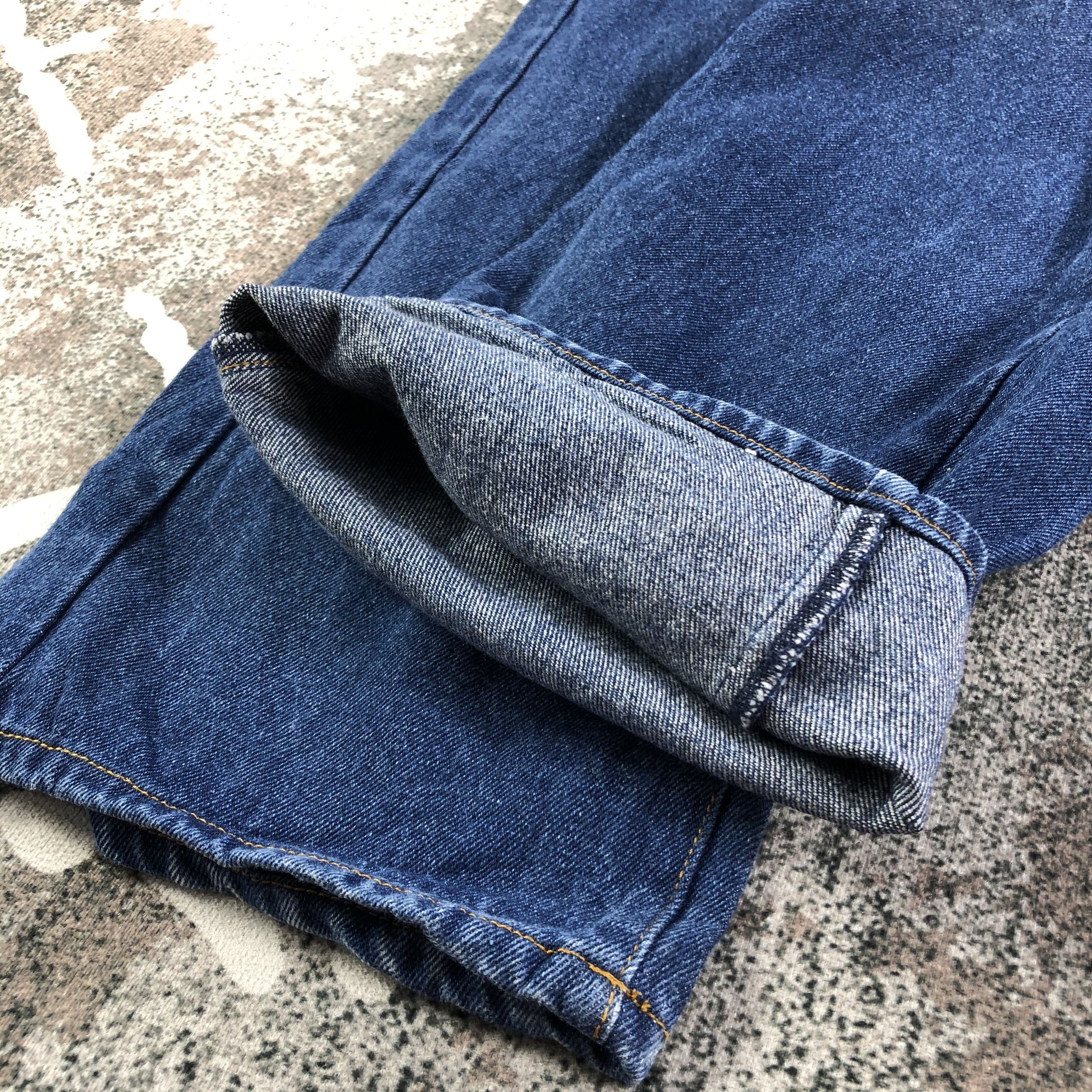 Japanese Brand Vintage Japanese Brand Jeans Baggy Cropped Denim KJ1553 Size 24" / US 00 / IT 34 - 5 Thumbnail