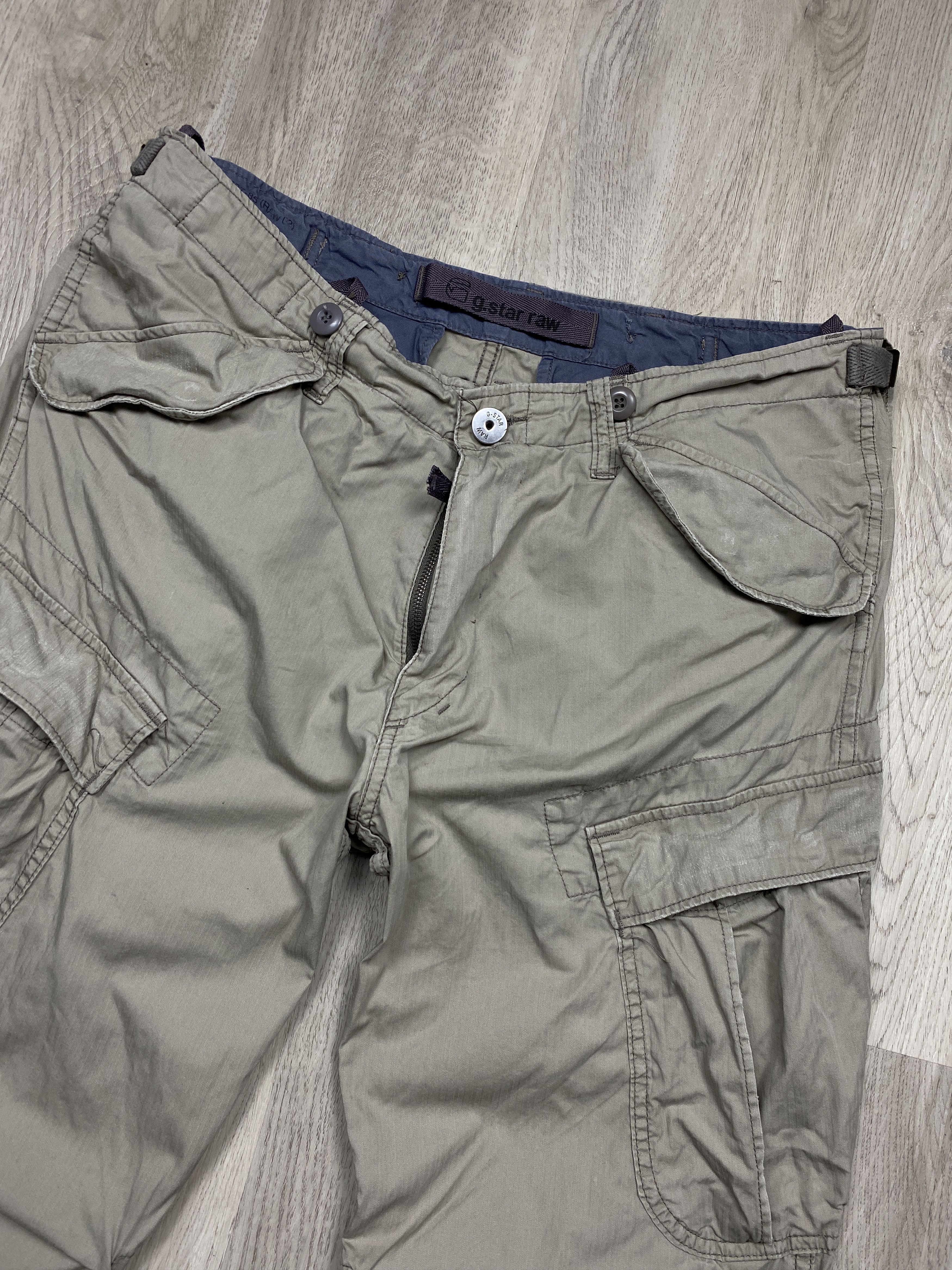G-Star G Star Raw Vintage Mens Cargo Multi Pockets Pants Size US 36 / EU 52 - 5 Thumbnail