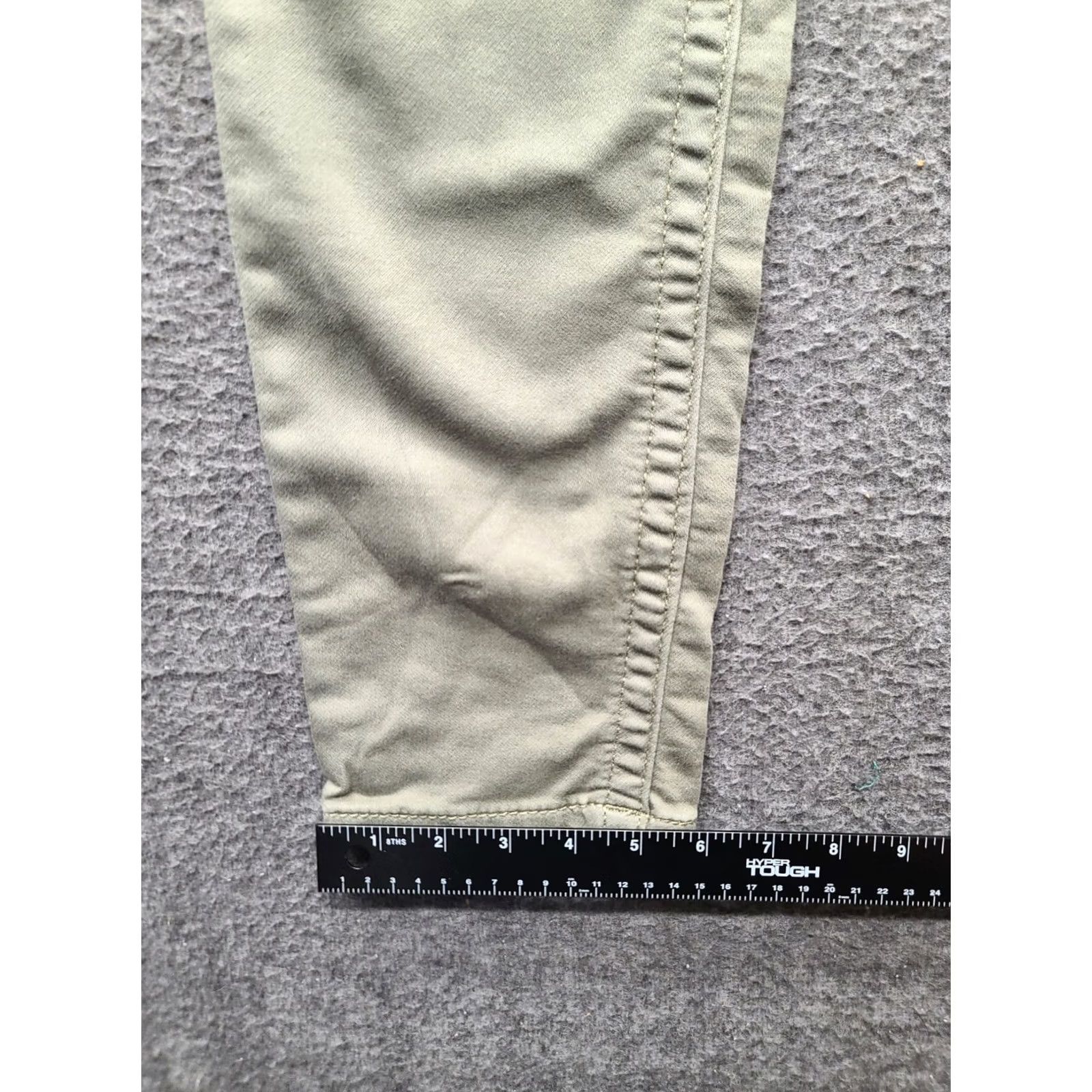 Miss Me Miss Me Pants Womens 29x29 Skinny Fit Mid Rise Cargo Sage Green Twill Pants Women 29 Green Cargo Skinny Twill Rise Mid 29in Inseam Slim Button Zip Size 29" - 7 Thumbnail