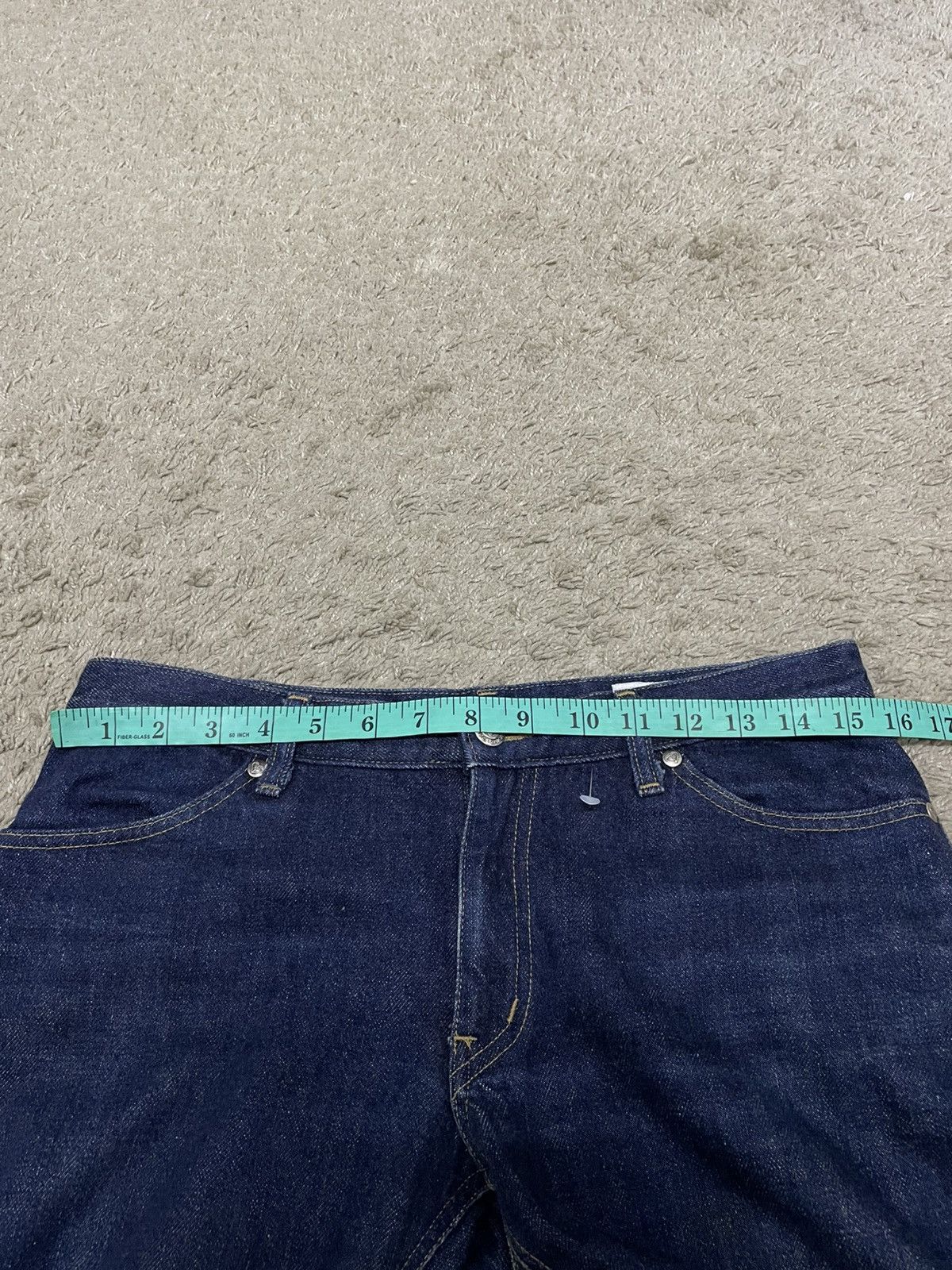 Japanese Brand Selvedge Roxy Quicksilver Jeans Made in Japan Size 31" - 8 Thumbnail