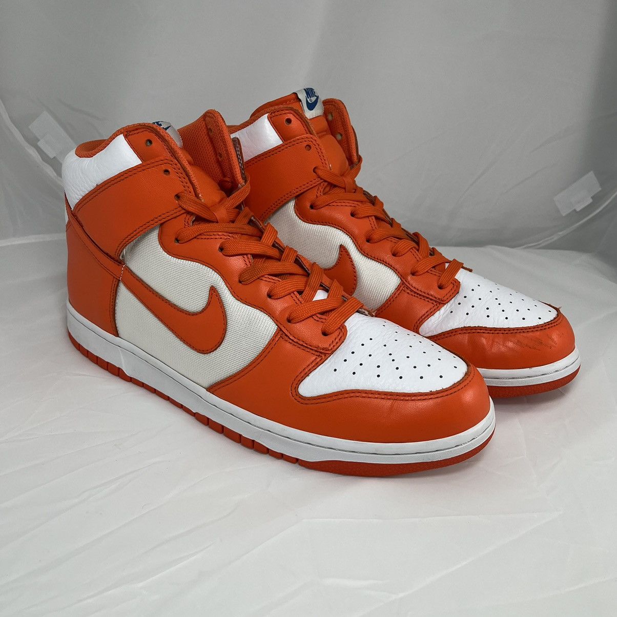 Nike × Vintage Size 13 Vintage 2009 Nike Dunk High Syracuse Size US 13 / EU 46 - 2 Thumbnail