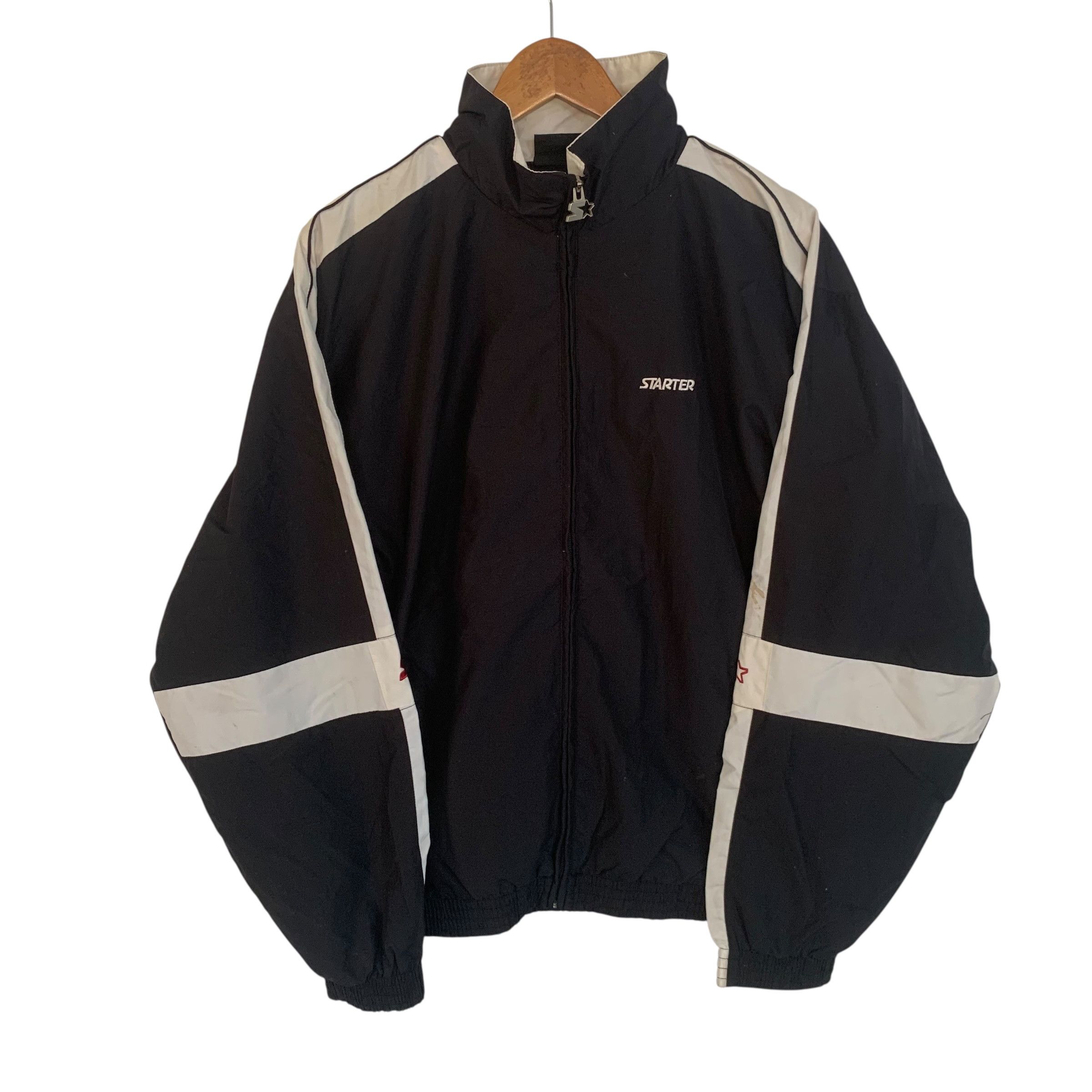 Starter Vintage Starter Sweater Windbreaker Running Hiking Wear Size US L / EU 52-54 / 3 - 1 Thumbnail