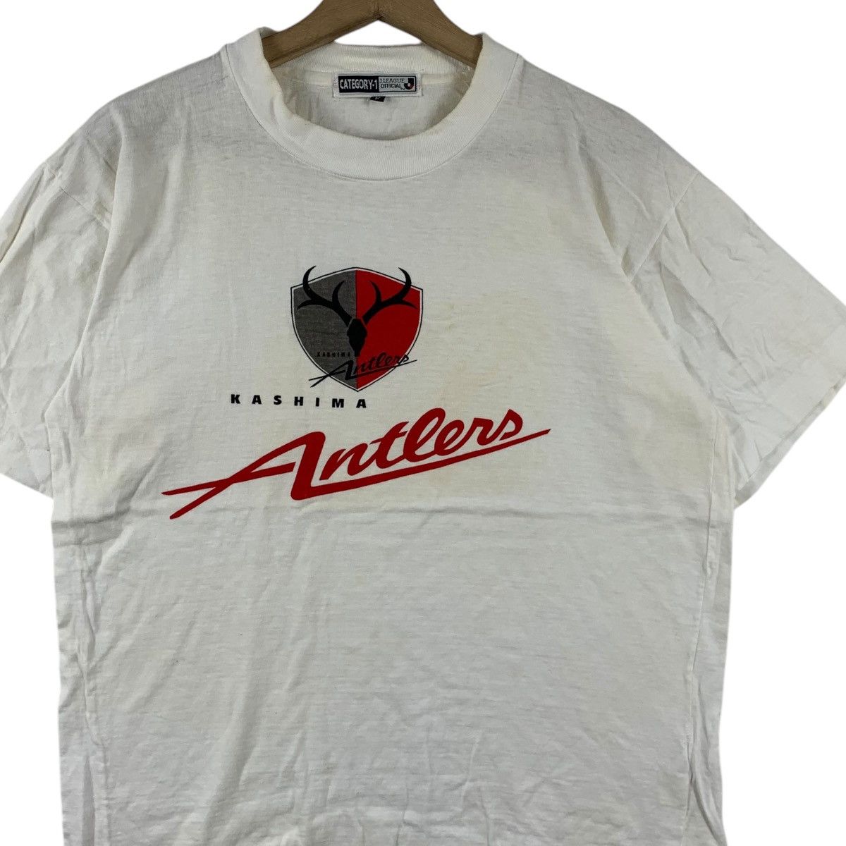 Champion Vintage 90’ KASHIMA ANTLERS FOOTBALL J League Tee Shirt Top Size US M / EU 48-50 / 2 - 3 Thumbnail