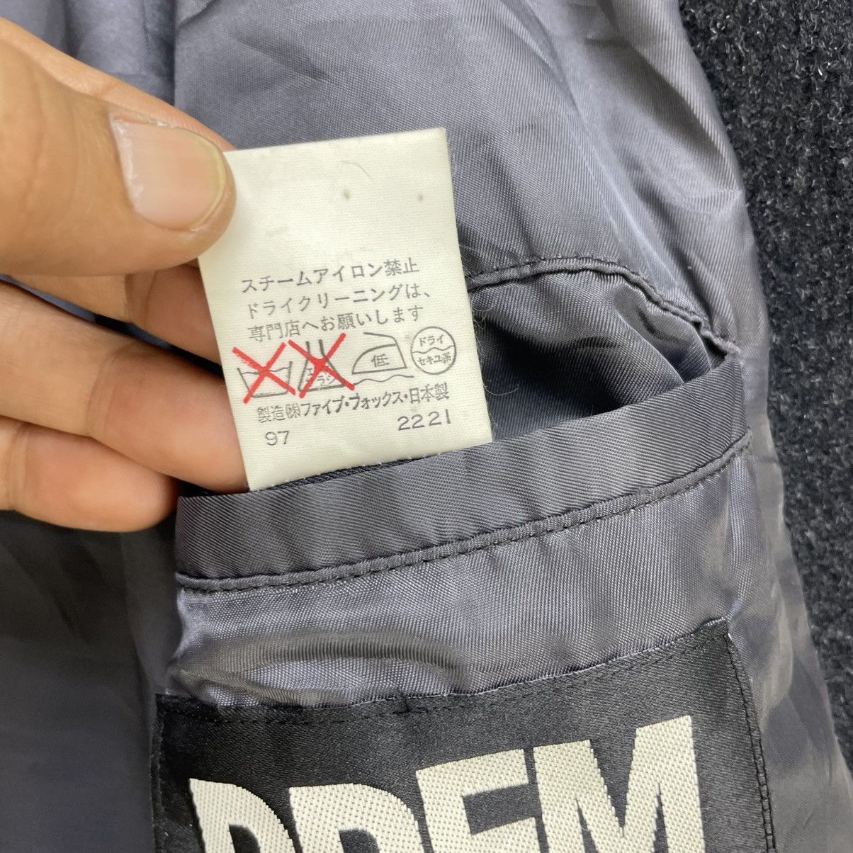 Designer × Japanese Brand × PPFM 💥Vintage PPFM Herringbone Hooded Jacket Size US M / EU 48-50 / 2 - 9 Thumbnail