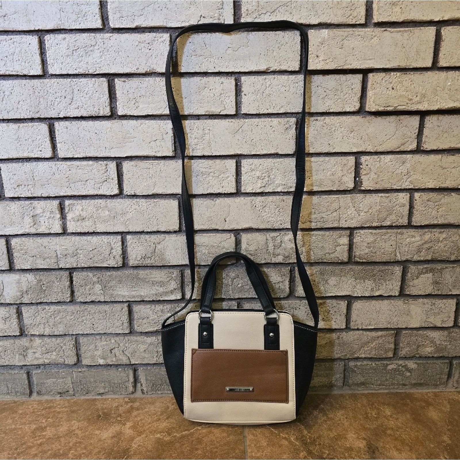 Nine West Multicolored Colorblock Nine West Handbag Size ONE SIZE - 2 Thumbnail