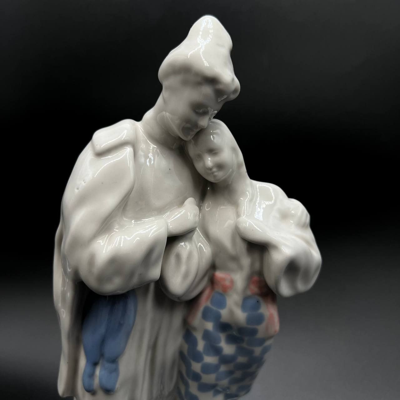 Vintage Polonne Vintage Soviet Porcelain Statue Ukraine 10.6" Size ONE SIZE - 3 Thumbnail