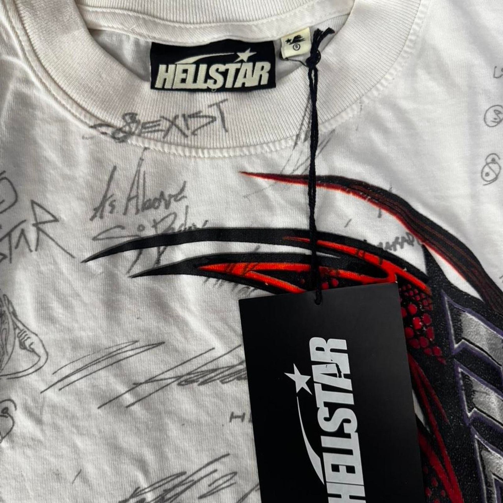 HELLSTAR Hellstar nascar tee rare unreleased Size US S / EU 44-46 / 1 - 5 Thumbnail