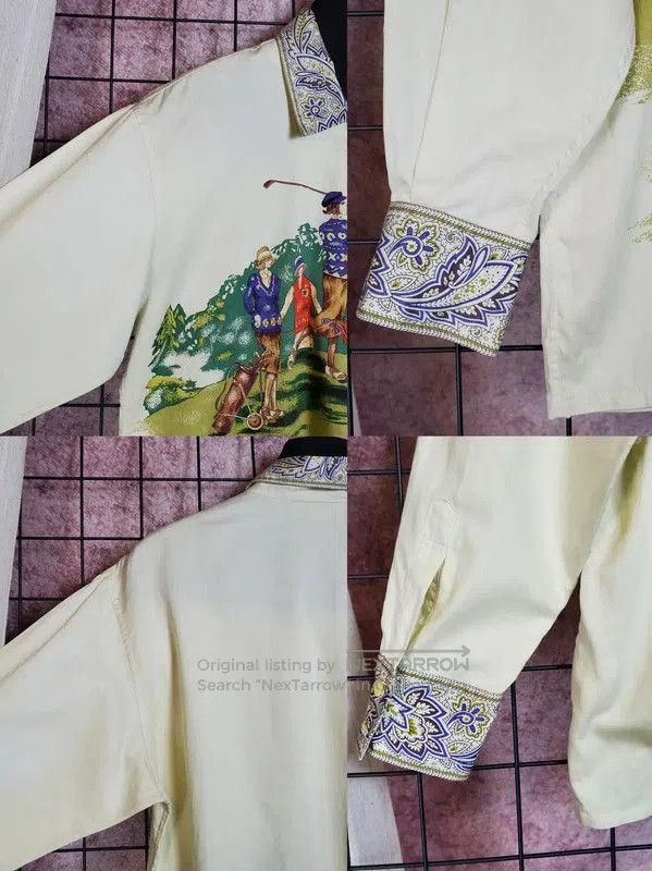 Burberry Burberry Beige Graphic Long-sleeve T-shirt for Women. Size M / US 6-8 / IT 42-44 - 7 Thumbnail