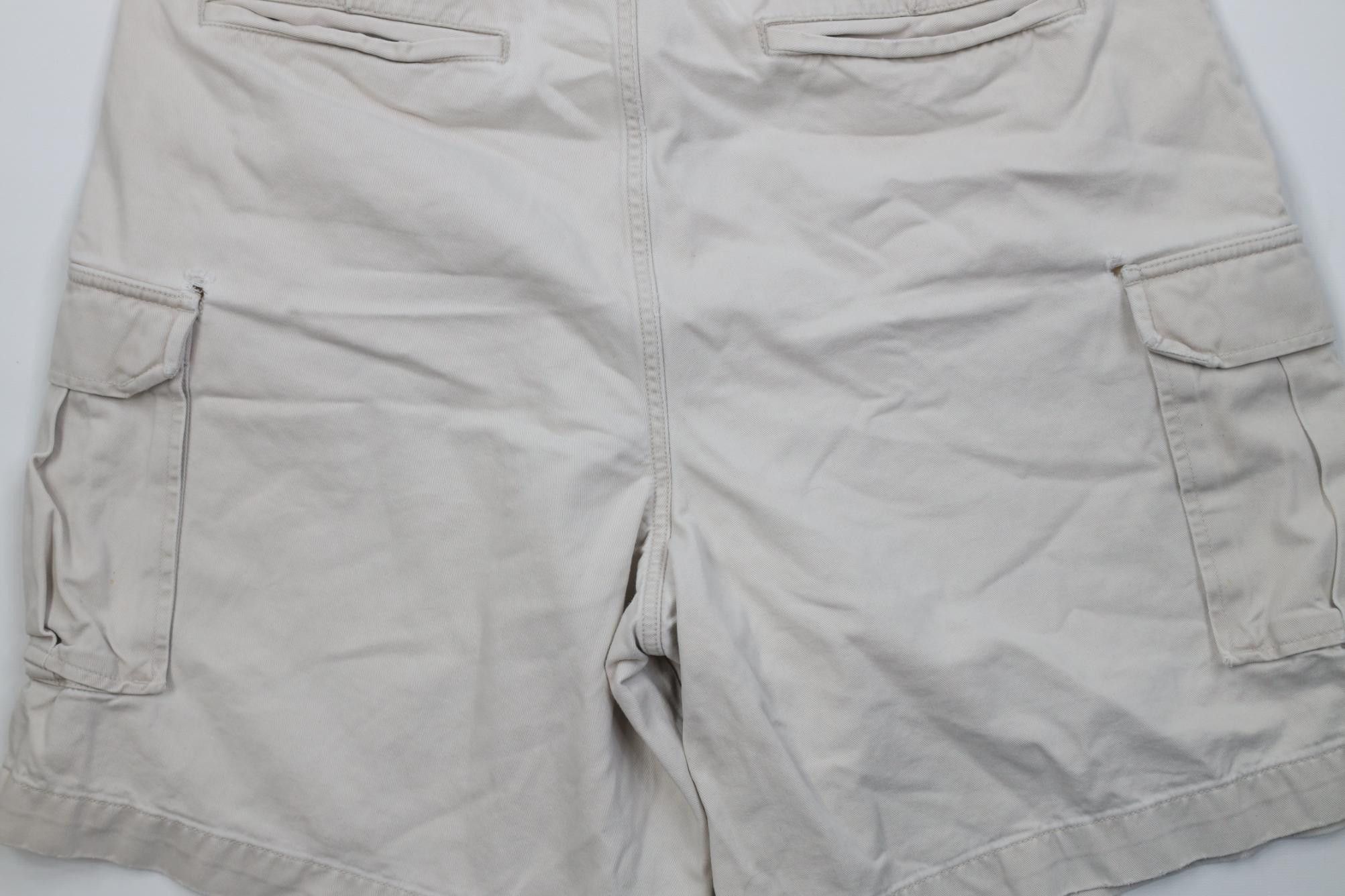 Abercrombie & Fitch Vintage 90s Y2K Abercrombie & Fitch Heavyweight Cargo Shorts Size US 36 / EU 52 - 13 Thumbnail