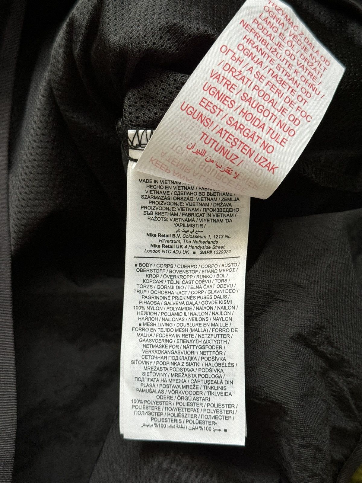 Designer × Nike Nike NWT nylon anorak teen jacket Size US XXS / EU 40 - 4 Thumbnail