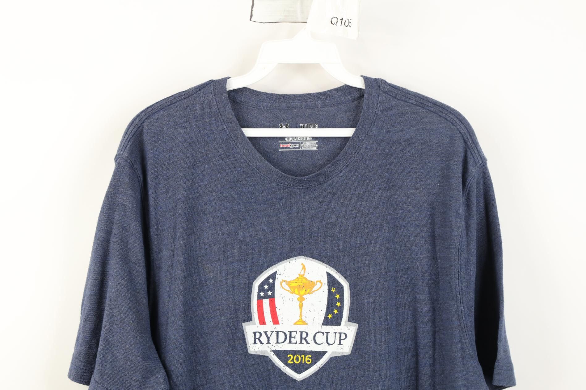 Under Armour Under Armour Jersey Knit 2016 Ryder Cup Golf Golfing T-Shirt Size US XL / EU 56 / 4 - 2 Thumbnail