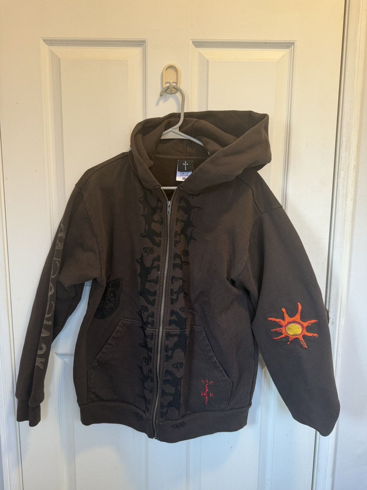 パーカー・フーディ Travis Scott Reverse Dog Zip Up Hoodie Travis Scott Reverse Dog Zip Up Hoodie - Streetgarm
