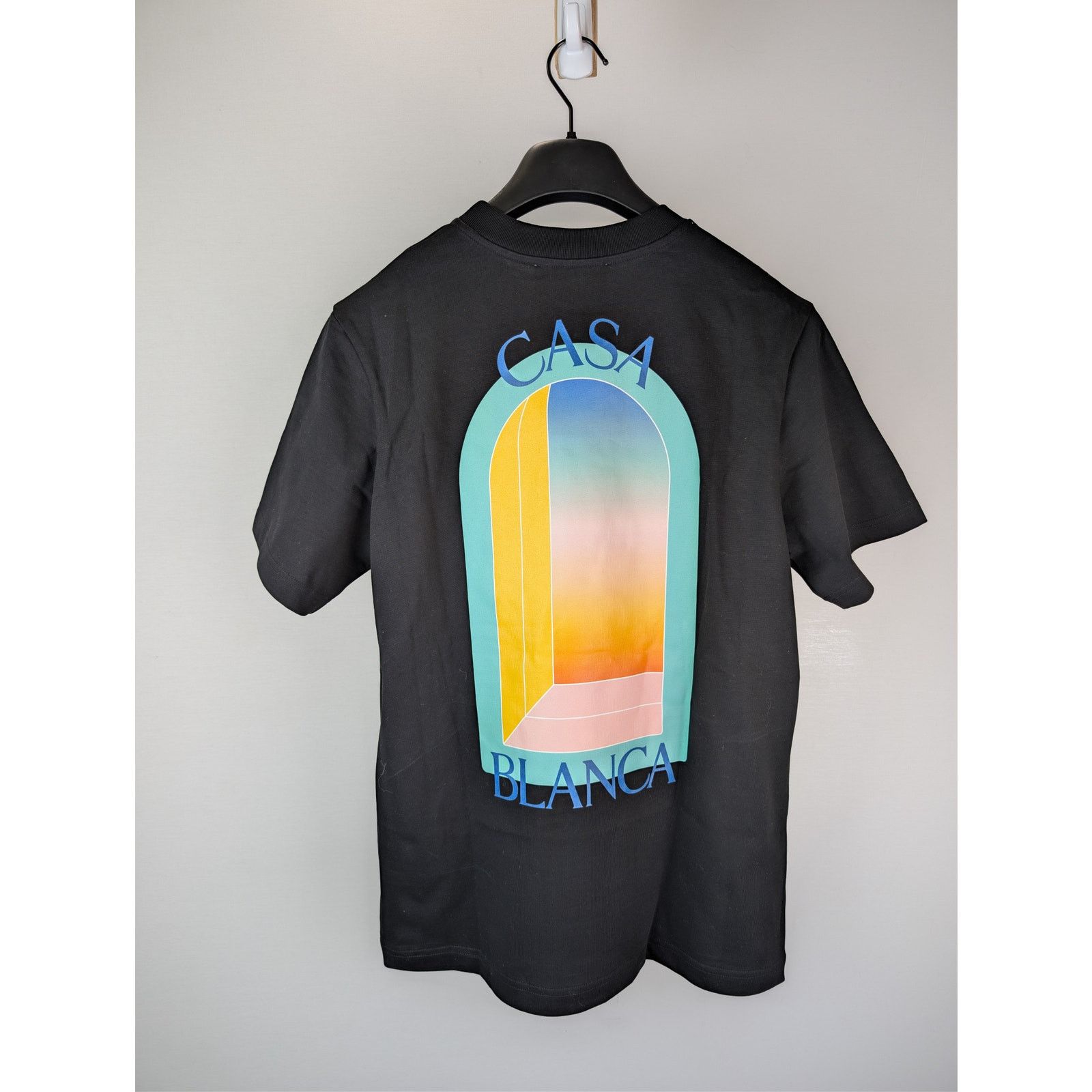Casablanca o1rshd1 CC20 L'Arc Coloré T-Shirt in Black Size US S / EU 44-46 / 1 - 11 Thumbnail