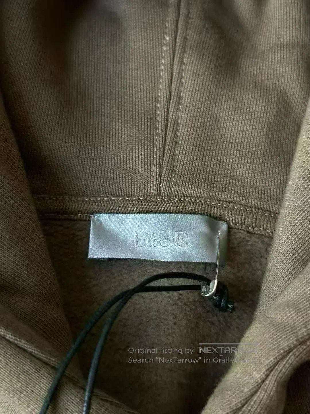 Dior Dior Brown CD Hoodie| Size US XL / EU 56 / 4 - 2 Thumbnail