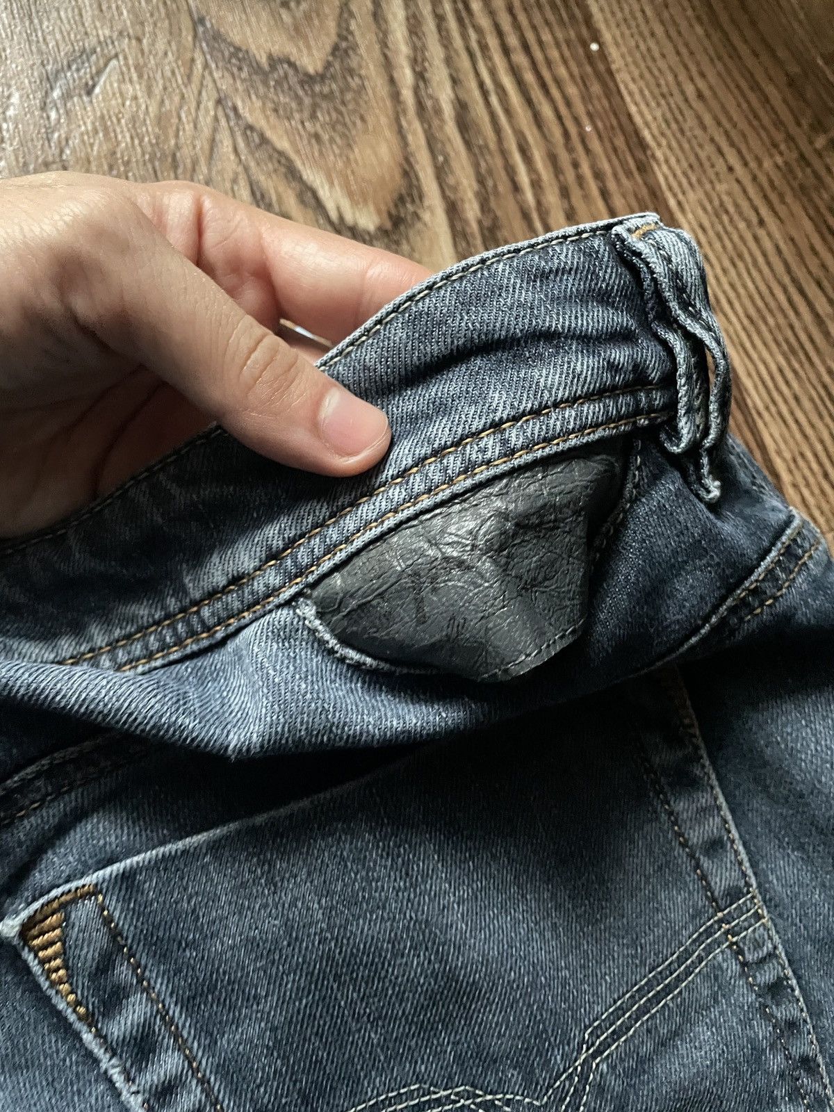 Diesel Diesel Safado Distressed Blue Jeans Vintage 00s Y2K Size US 33 - 8 Thumbnail