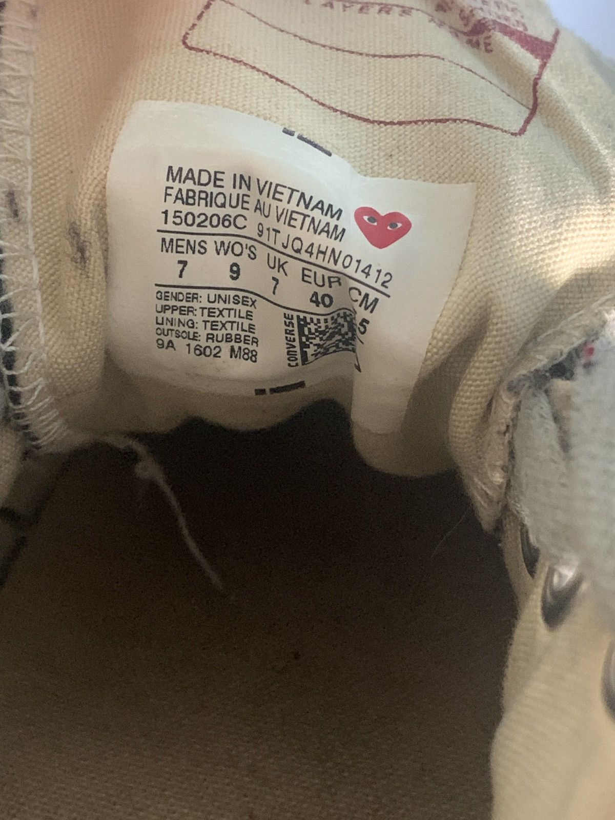 Comme des Garcons Commes Des Garçons Converse Size US 9 / IT 39 - 4 Thumbnail