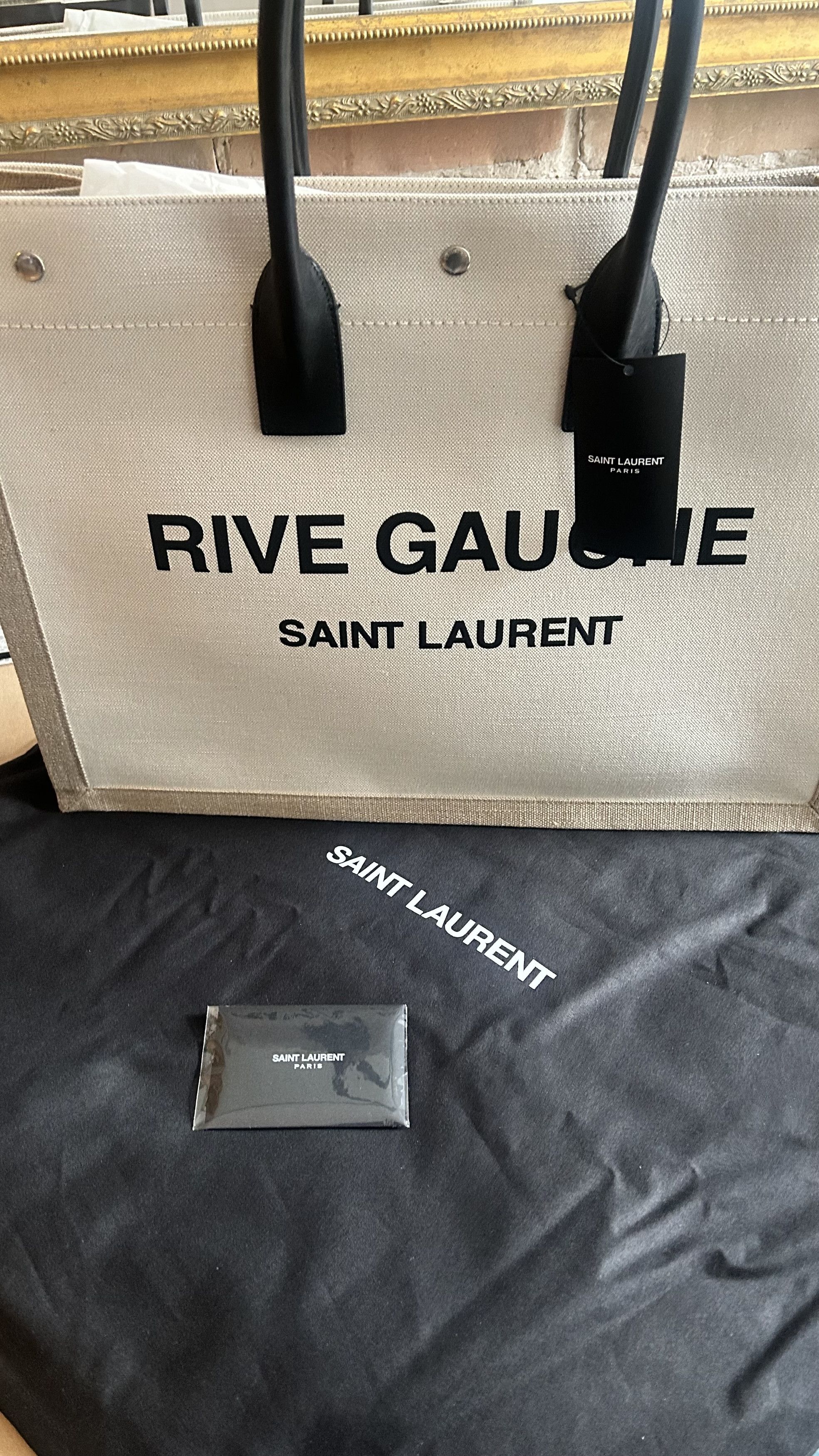 Saint Laurent Paris Saint Laurent Rive Gauche tote bag Size ONE SIZE - 6 Thumbnail