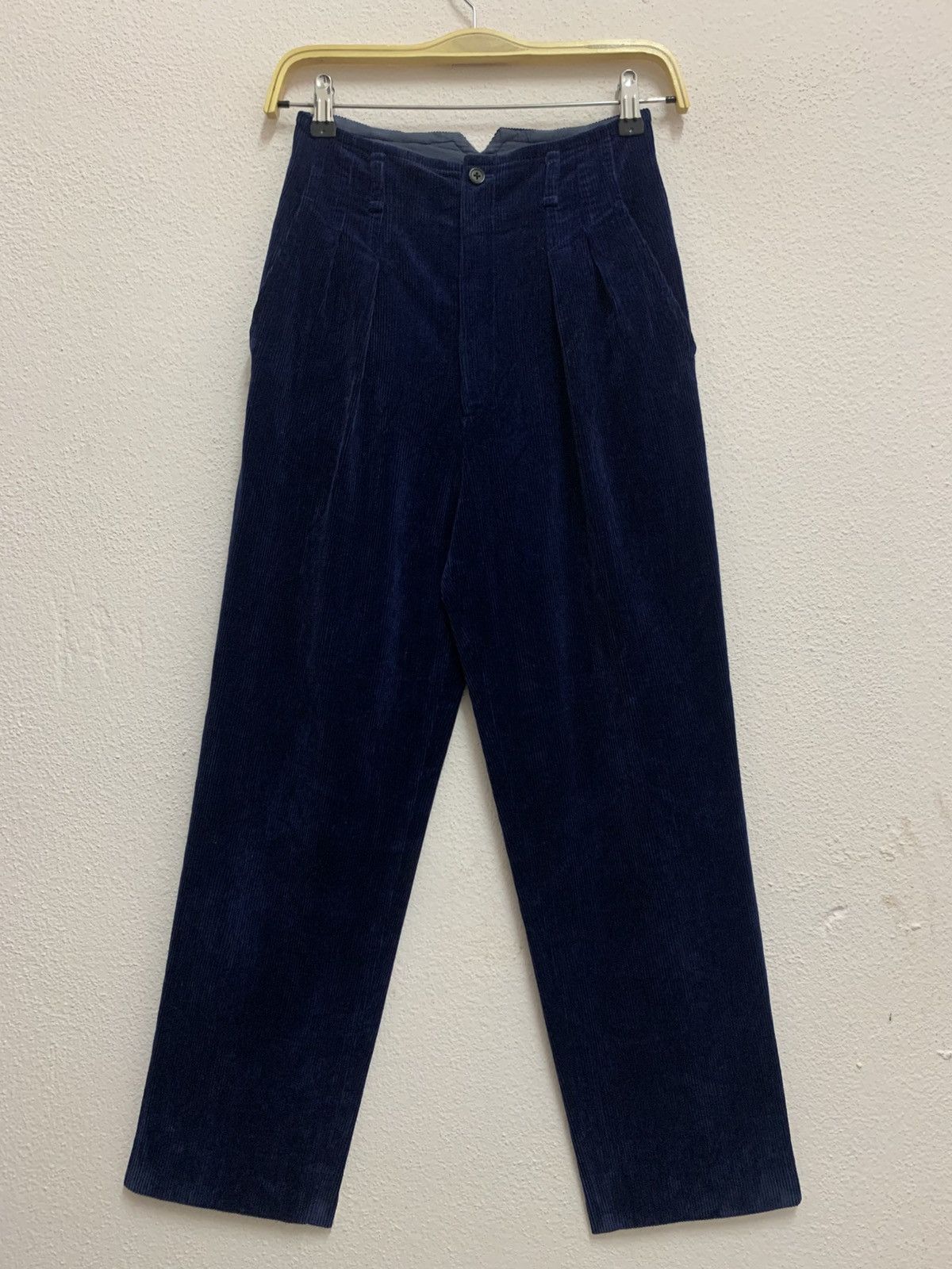 Issey Miyake Vintage 70’s ISSEY MIYAKE Hight Waist Corduroy Pants Size 23" - 1 Thumbnail