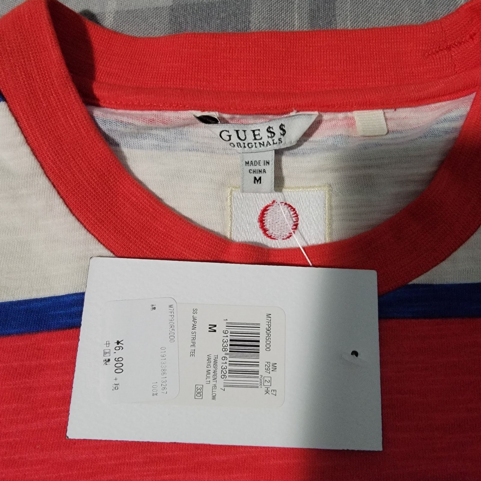 Guess Guess Jeans x ASAP Rocky Striped Japan T-Shirt $ Size US M / EU 48-50 / 2 - 5 Thumbnail