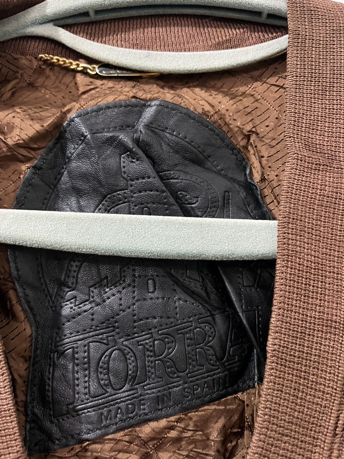 Branded Leather 80s TORRAS NAVAJO TRIBAL NATIVES MADE IN SPAIN Size US L / EU 52-54 / 3 - 6 Thumbnail