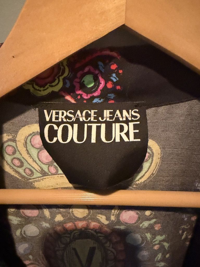 Versace Jeans Couture Versace Jeans Couture Regalia-Print Camp Shirt Size US L / EU 52-54 / 3 - 4 Thumbnail