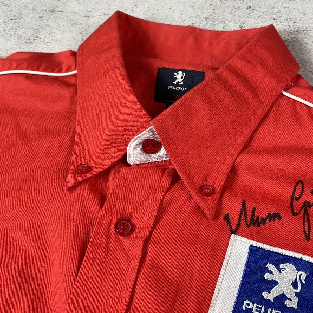 Marlboro Formula 1 Puegot Marlboro Signed Marcus Gronholm Shirt Size US XXL / EU 58 / 5 - 11 Thumbnail