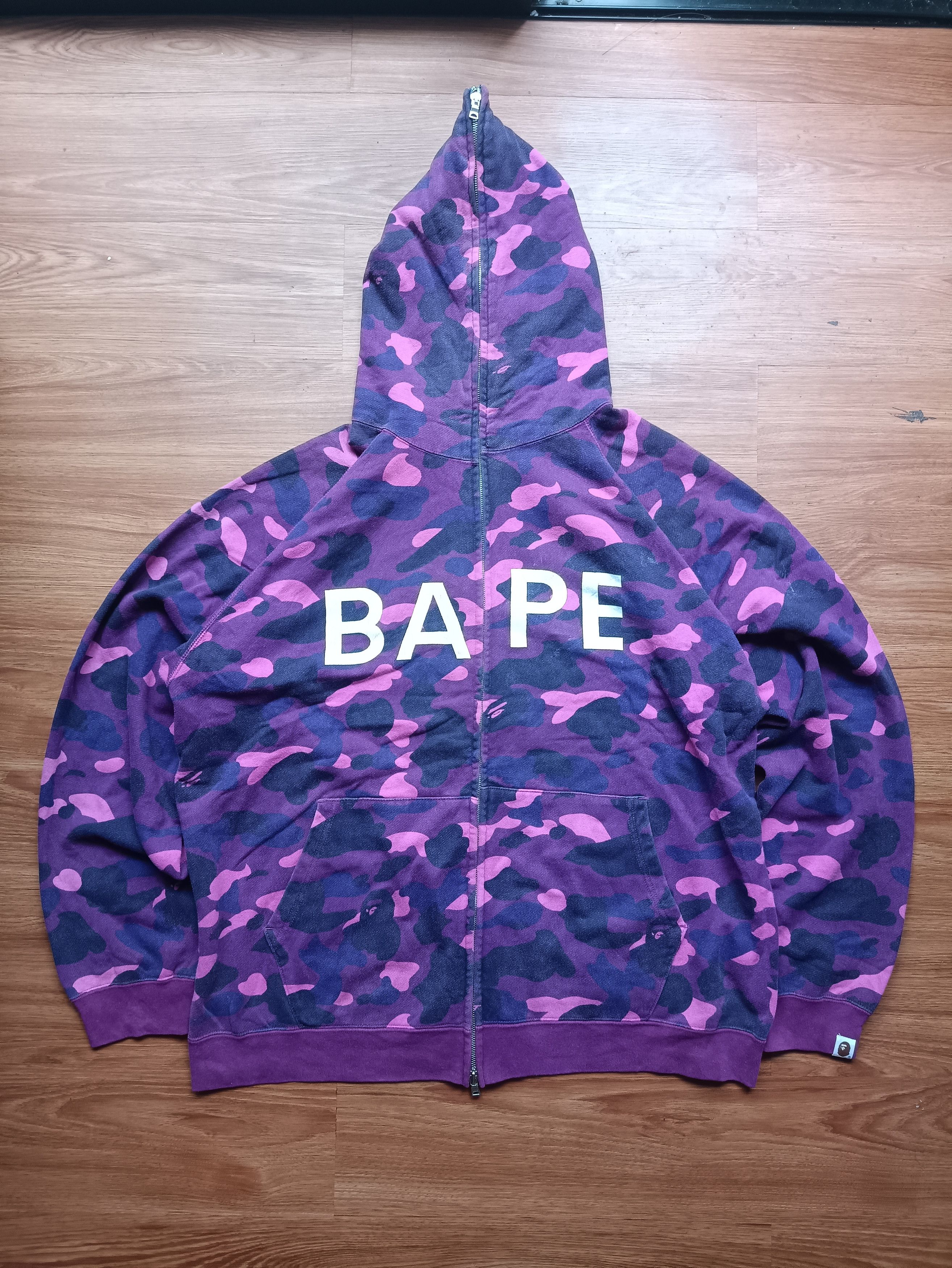 image of Og Bape Purple Camo, Men's (Size XL)