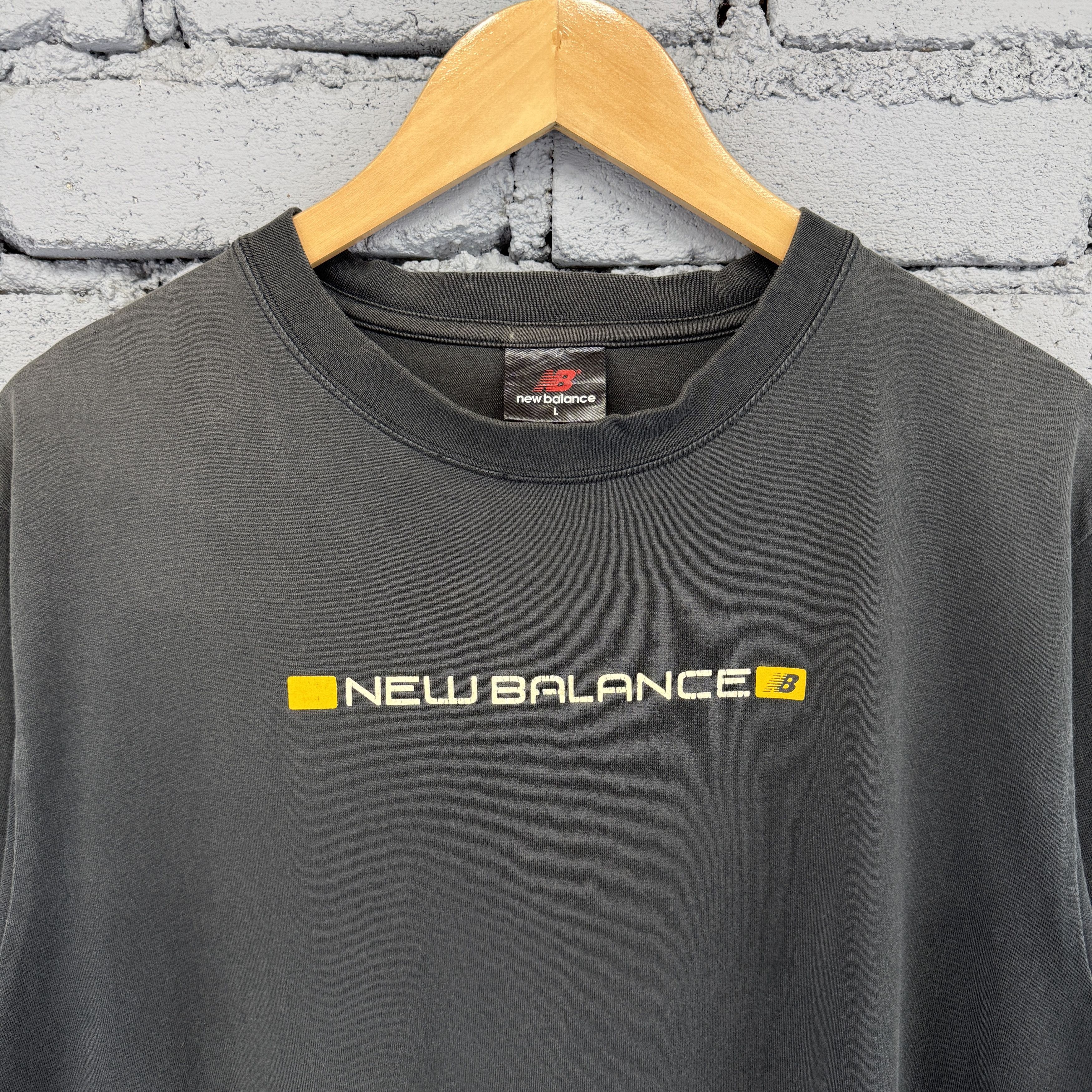 New Balance New Balance Men's Shoe Box Tshirt In Black Cotton Size US L / EU 52-54 / 3 - 3 Thumbnail