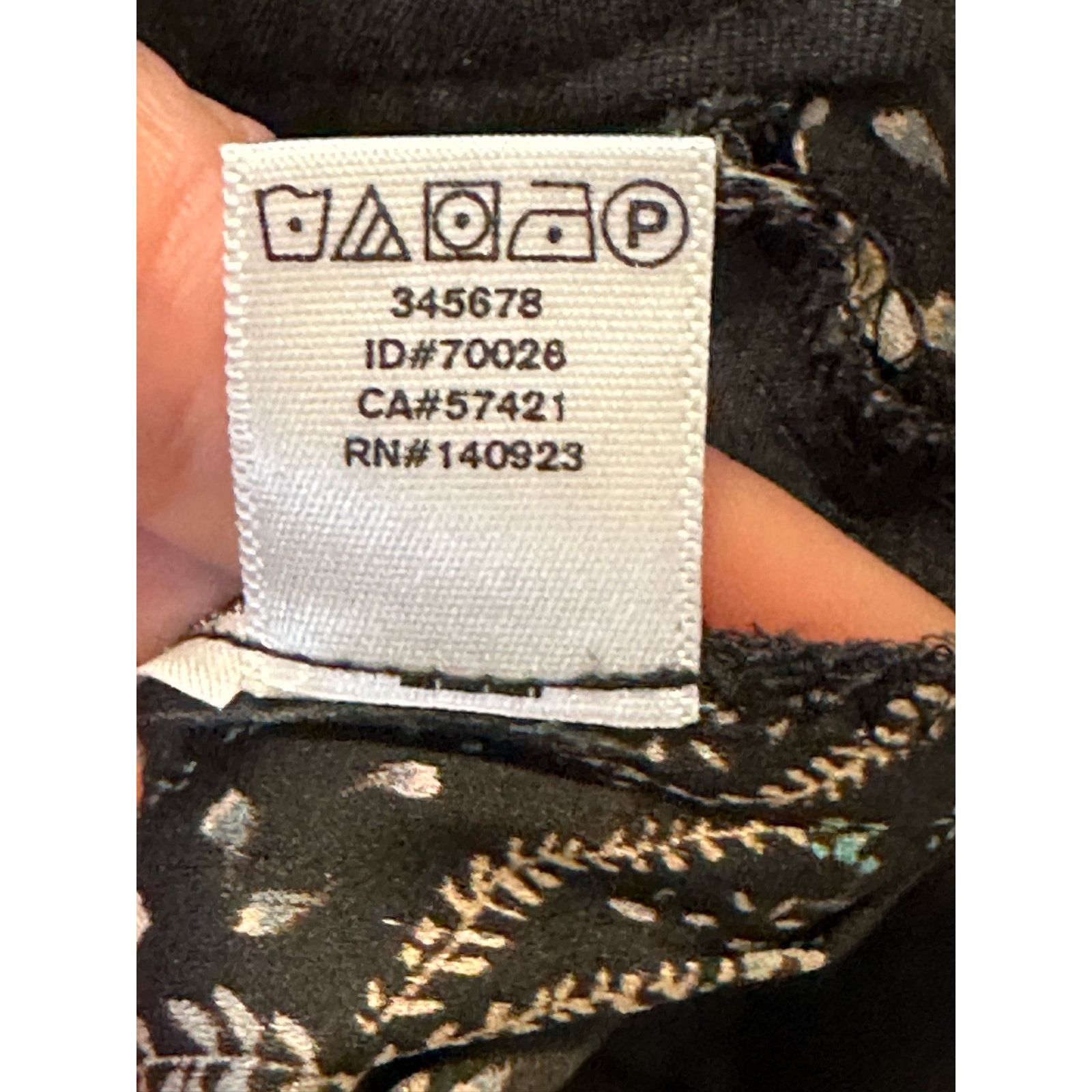 Loft Loft black green floral ankle pleated pants size 6P Size 32" / US 10 / IT 46 - 4 Thumbnail