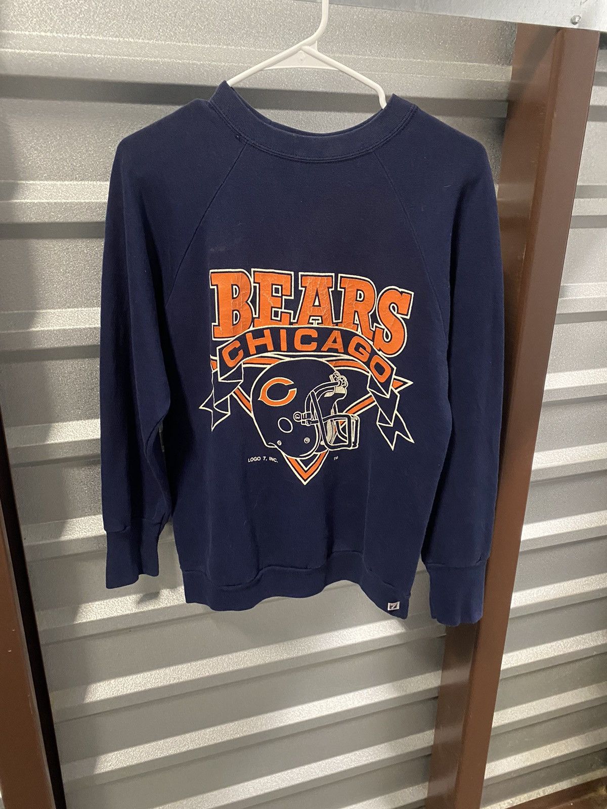 Logo 7 × NFL × Vintage 1980’s Chicago Bears Logo 7 Sweatshirt Size US L / EU 52-54 / 3 - 1 Thumbnail